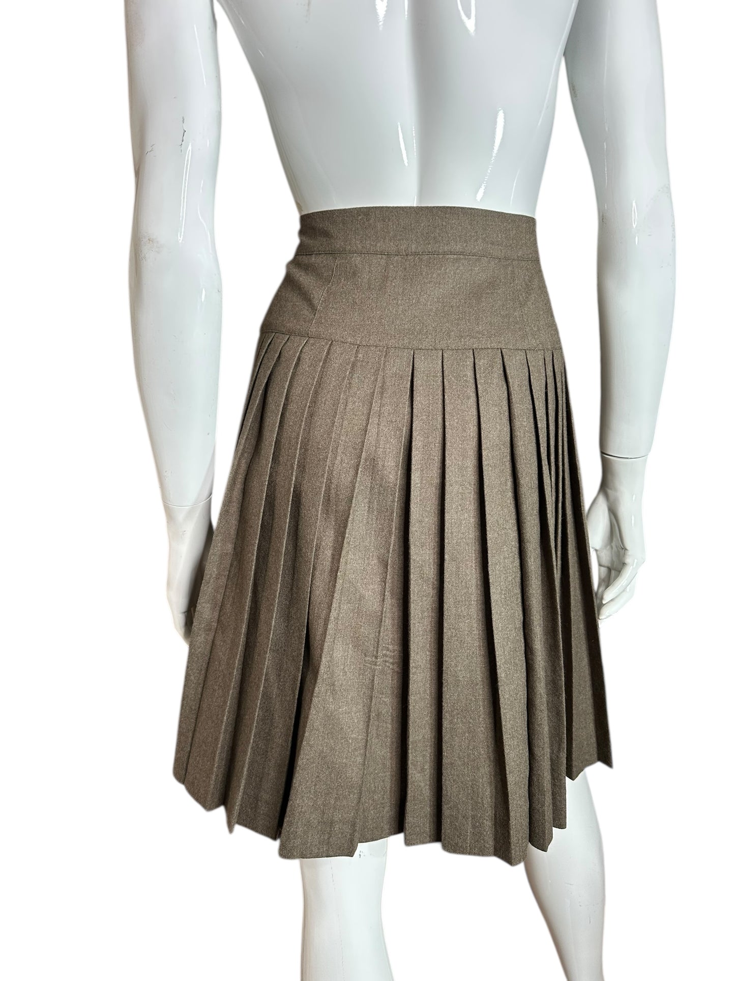 Max Mara gonna vintage in lana e cachemire (L)