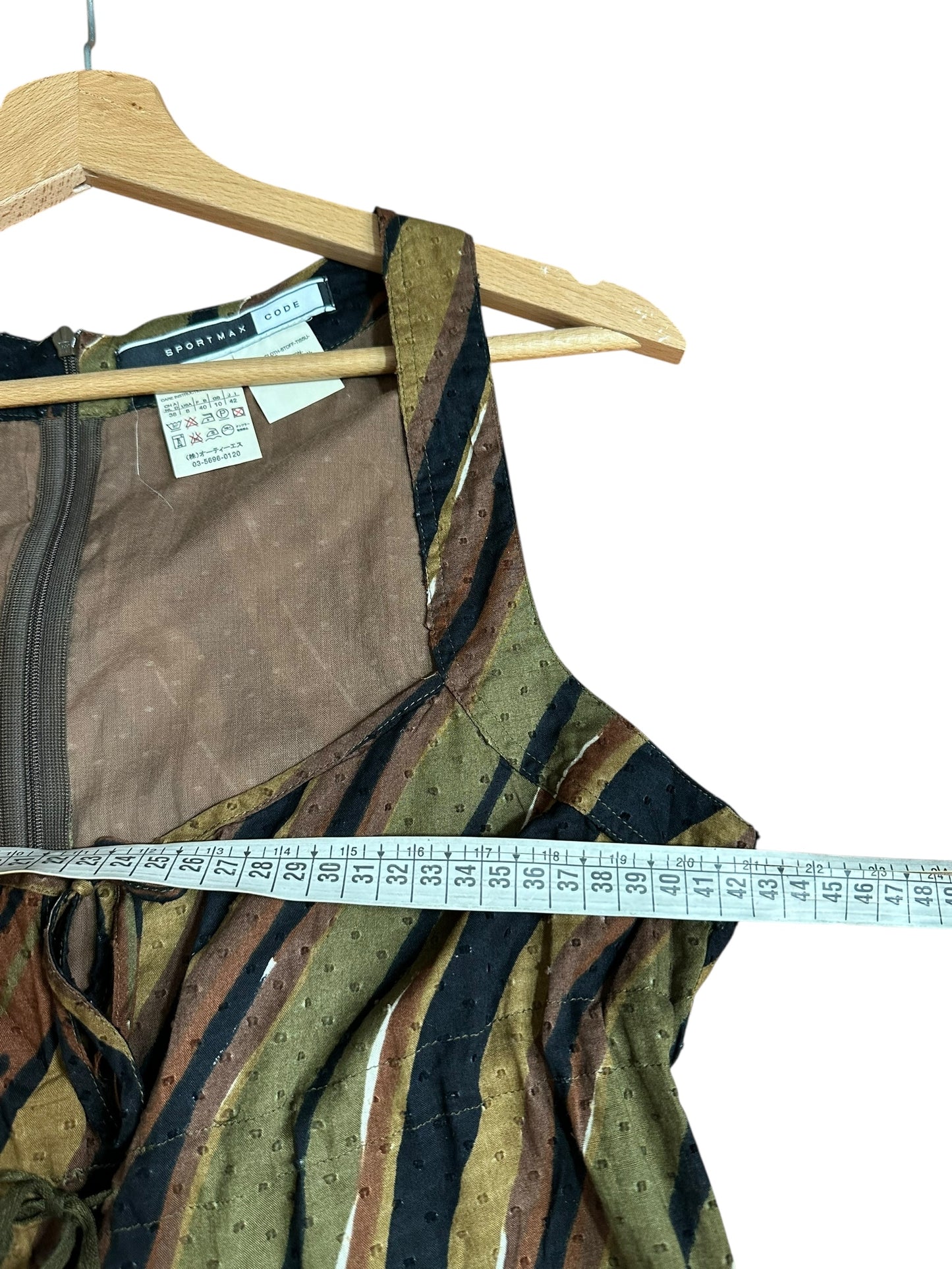 Sportmax abito in cotone (M)