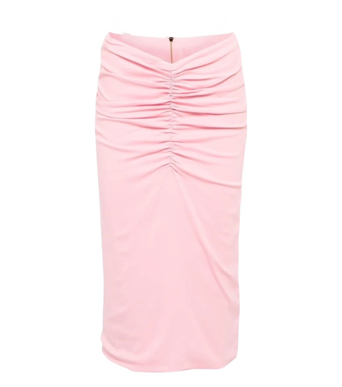 Gonna Tubino VERSACE Rosa Cipria con Drappeggio
