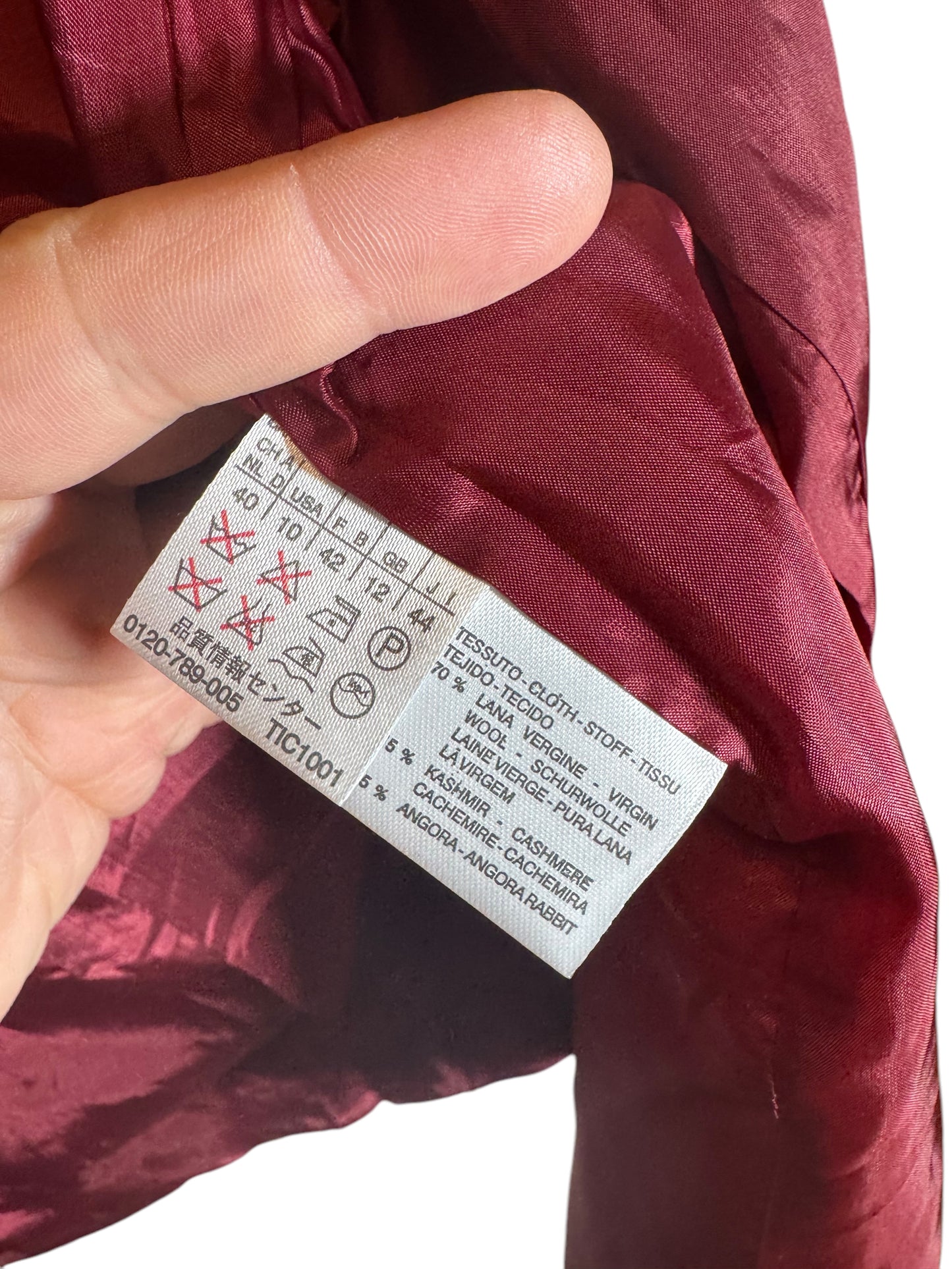 Max Mara Tailleur Completo Giacca e Abito Rosso