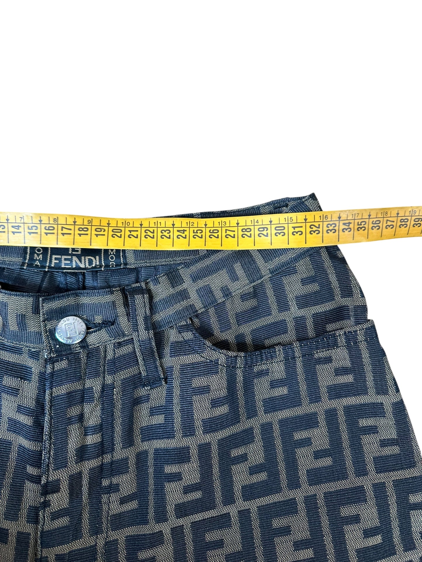 Fendi pantalone vintage FF (S)