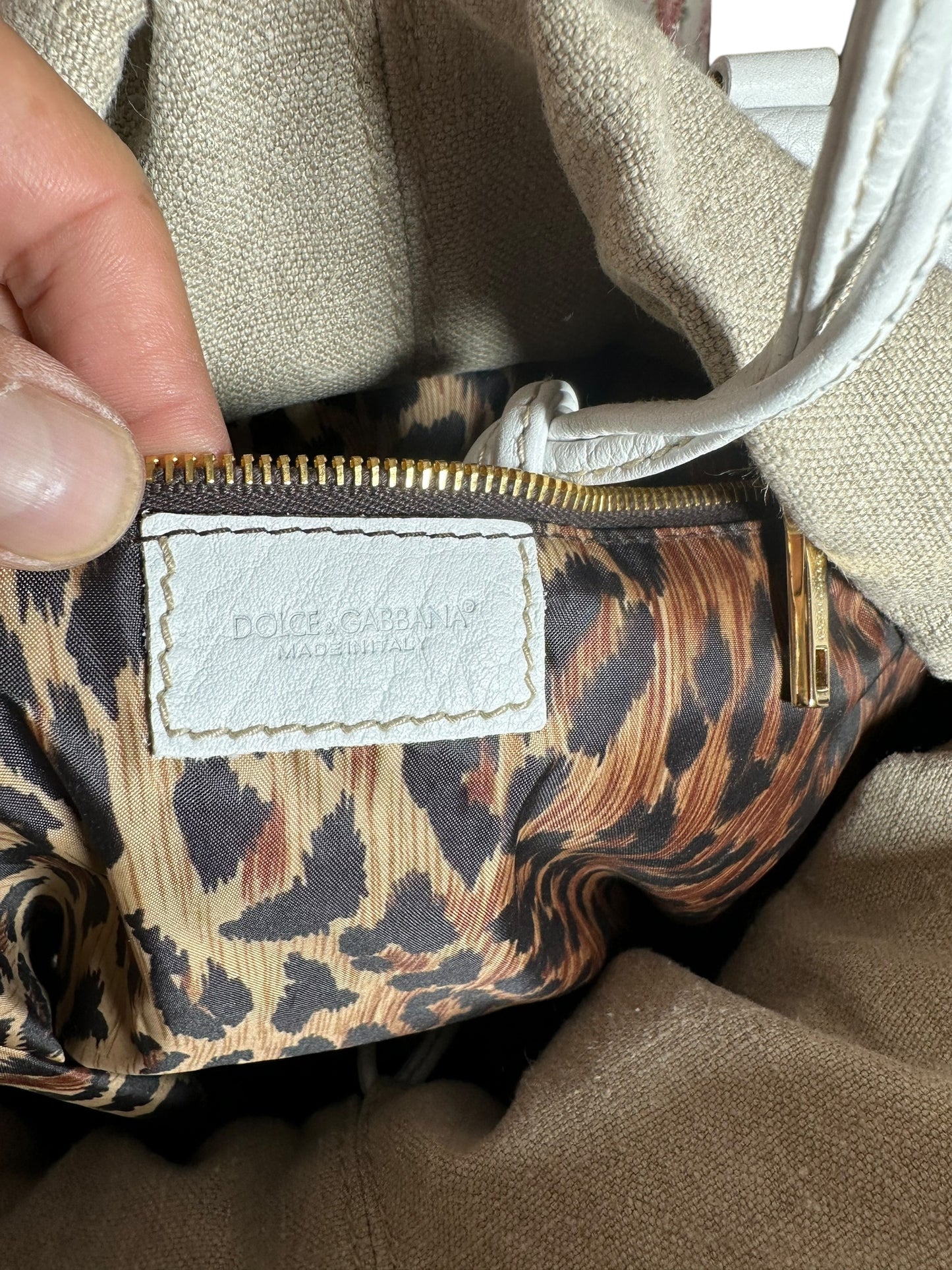 Dolce & Gabbana borsa in raffia