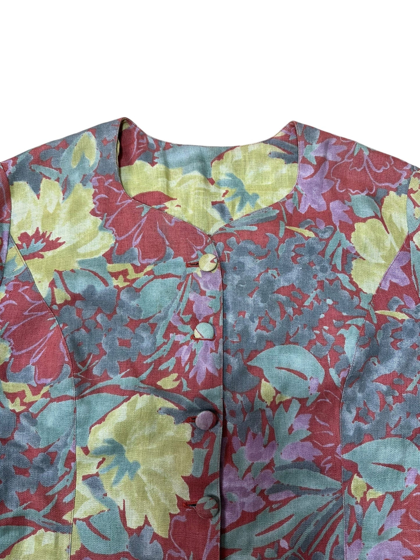 Burberry completo vintage in lino (L)