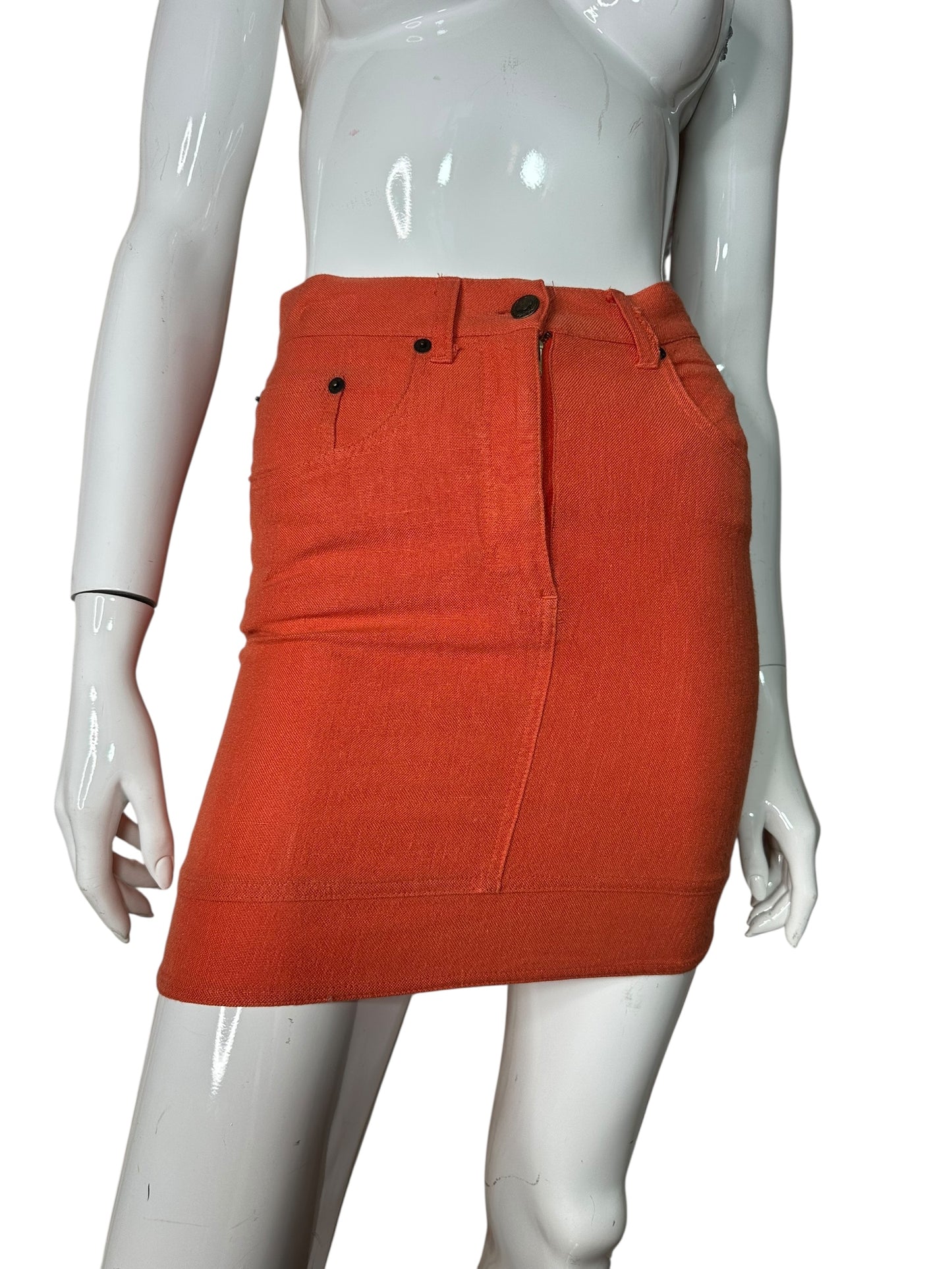 Moschino jeans mini gonna vintage (M)