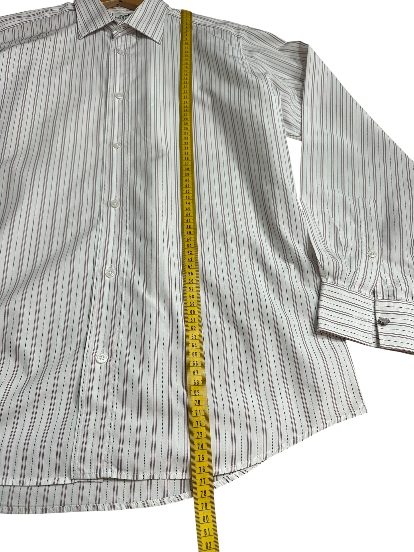 Hèrmes camicia vintGe maschile (M)