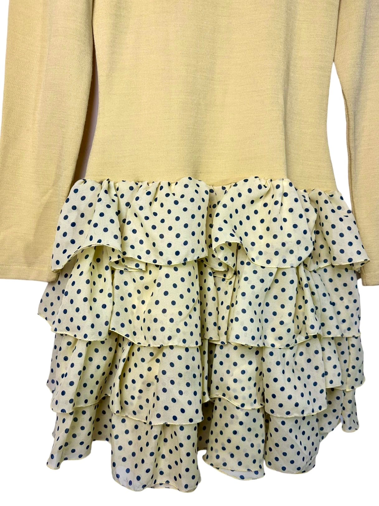 Abito vintage con fiocco (M)