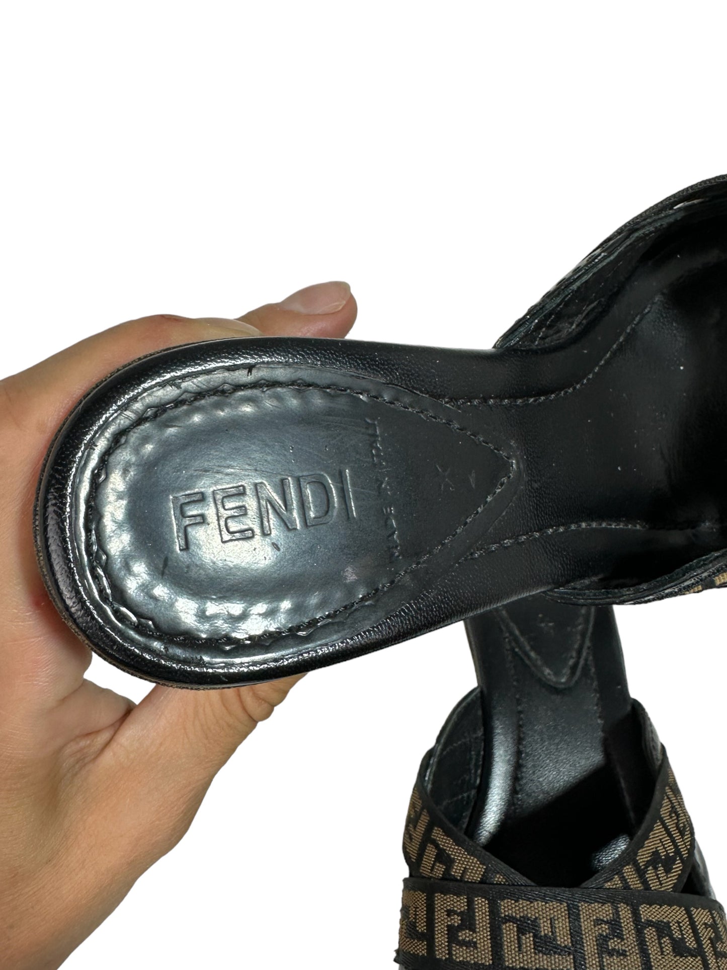 Fendi sabot vintage N36