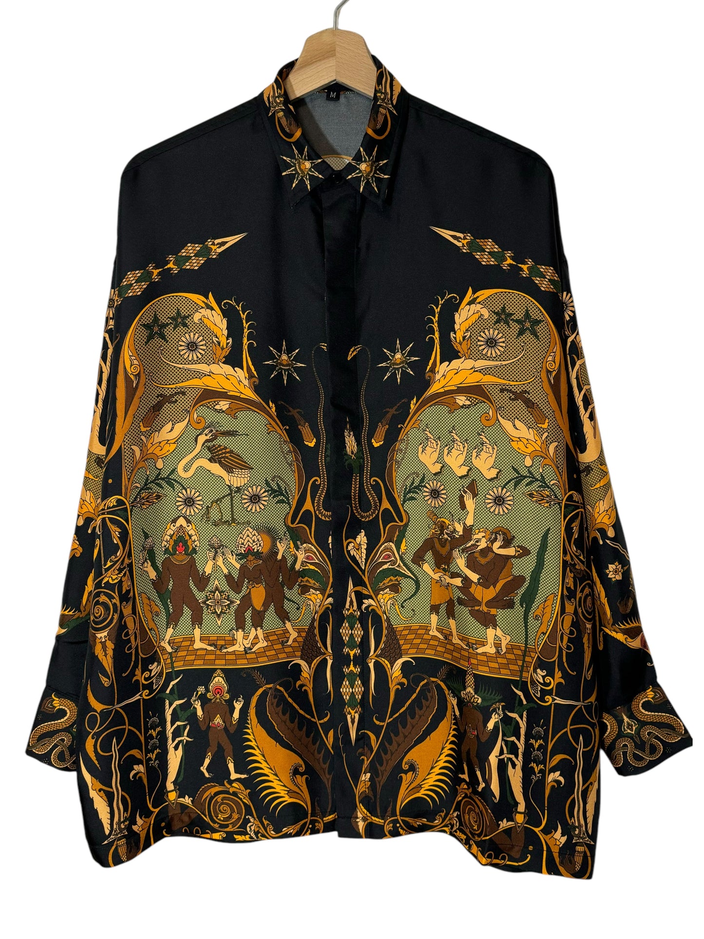 Camicia Fractal in seta