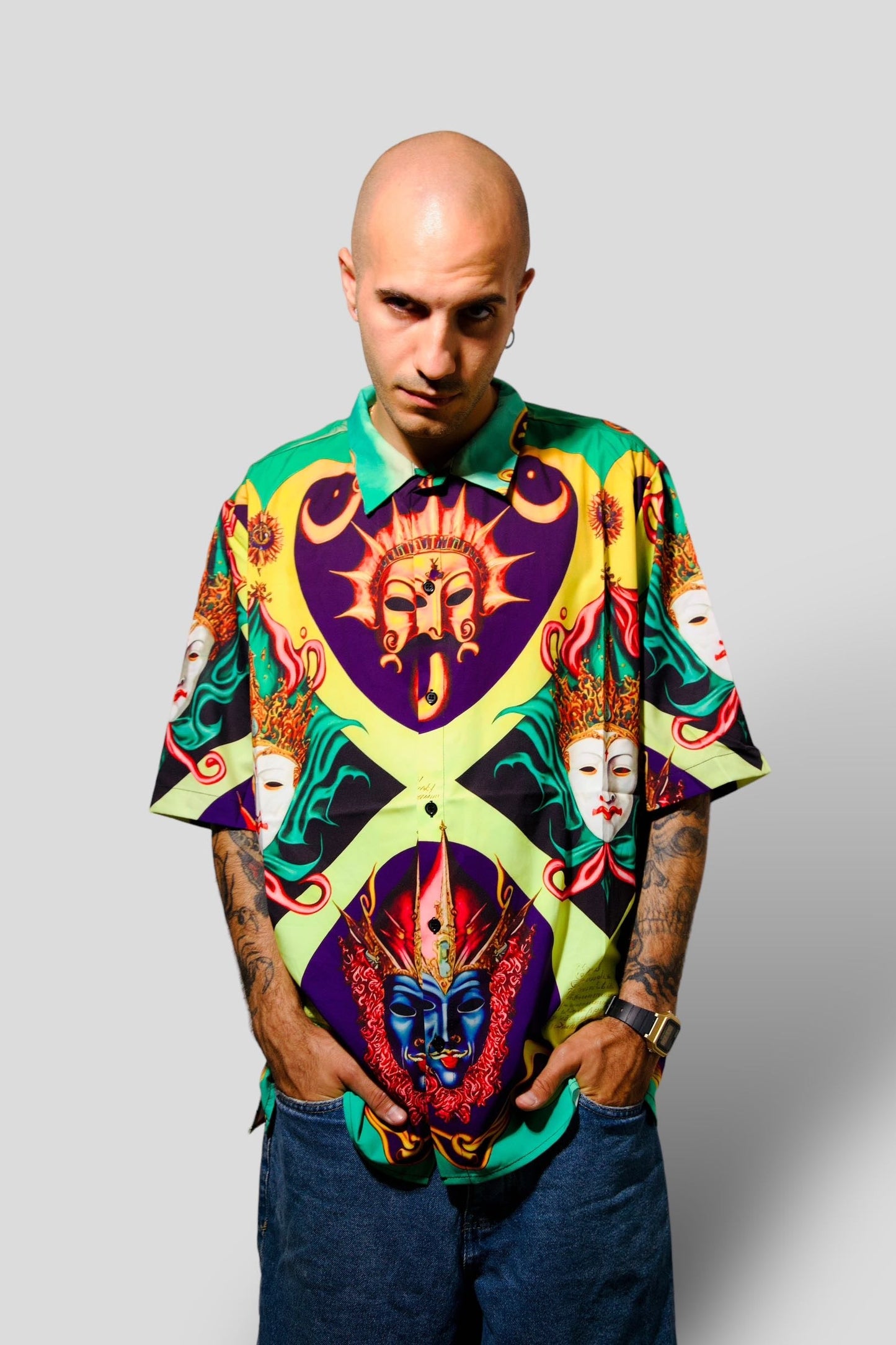Camicia Double-sided Beatbox Vintage
