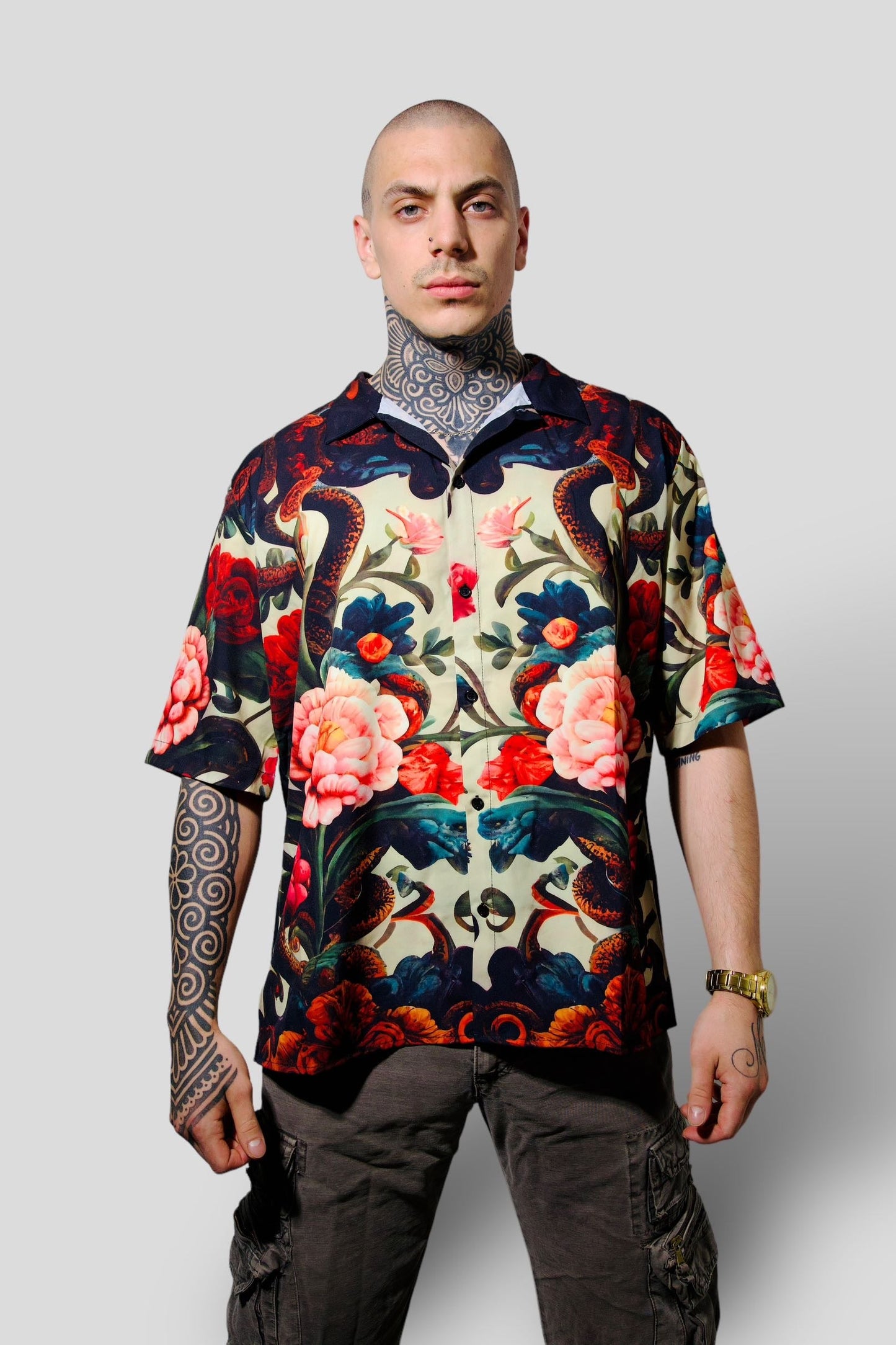 Camicia Pitfalls Beatbox Vintage