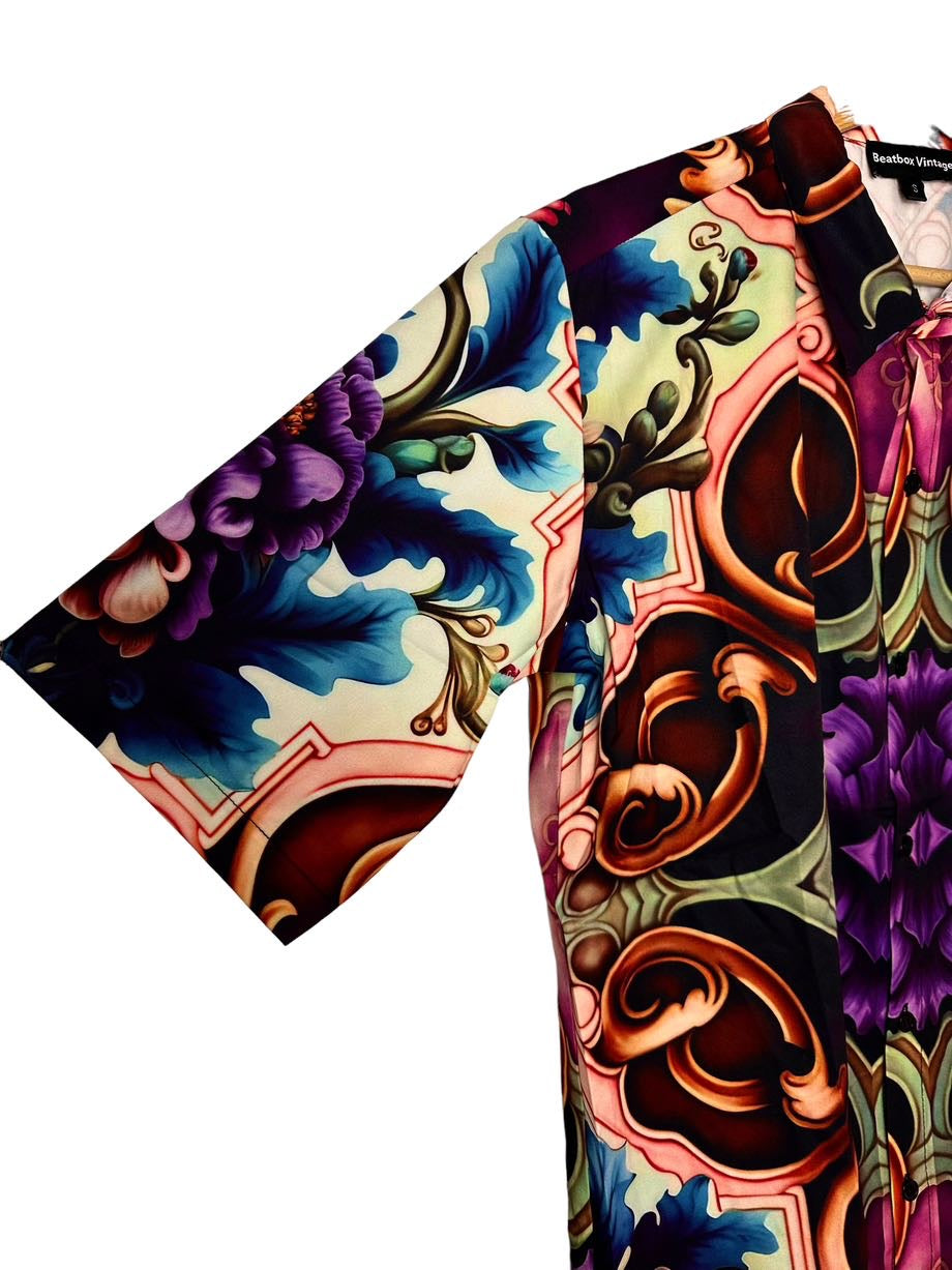 Camicia Baroque Blossom Beatbox Vintage