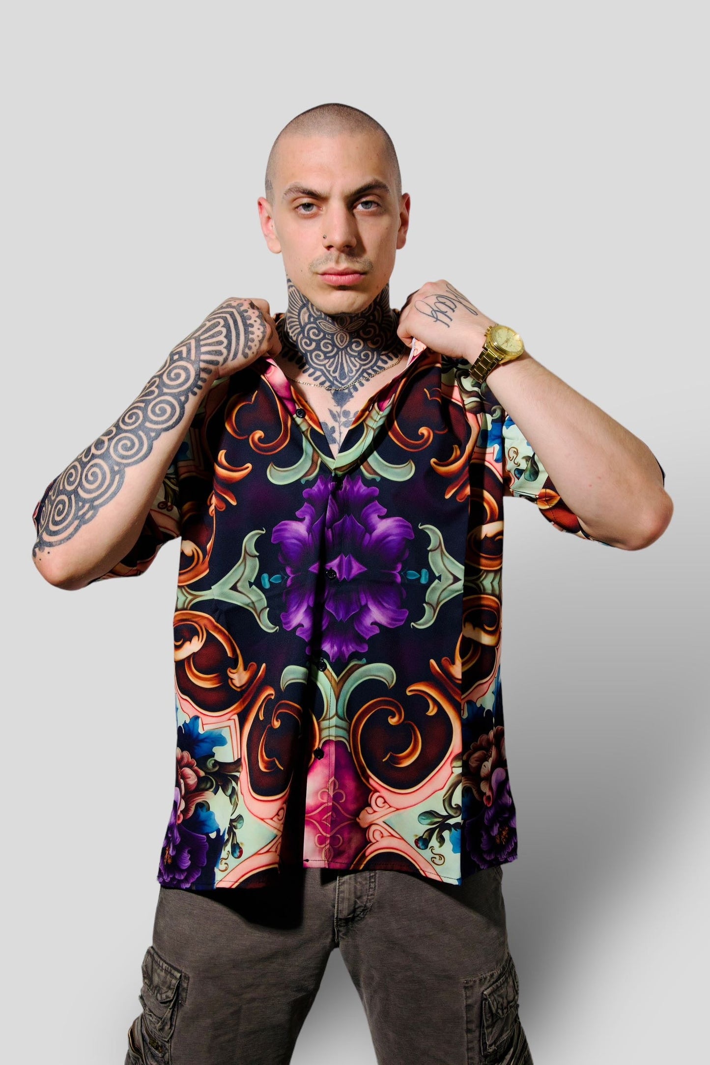 Camicia Baroque Blossom Beatbox Vintage
