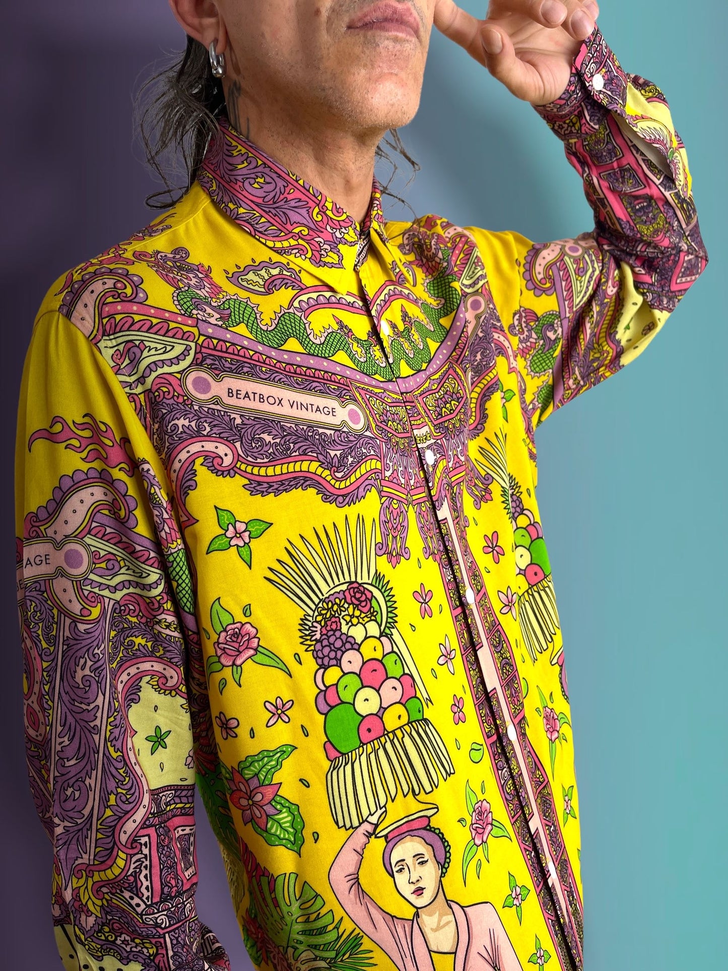 Camicia Indonesia Beatbox Vintage - Beatbox vintage
