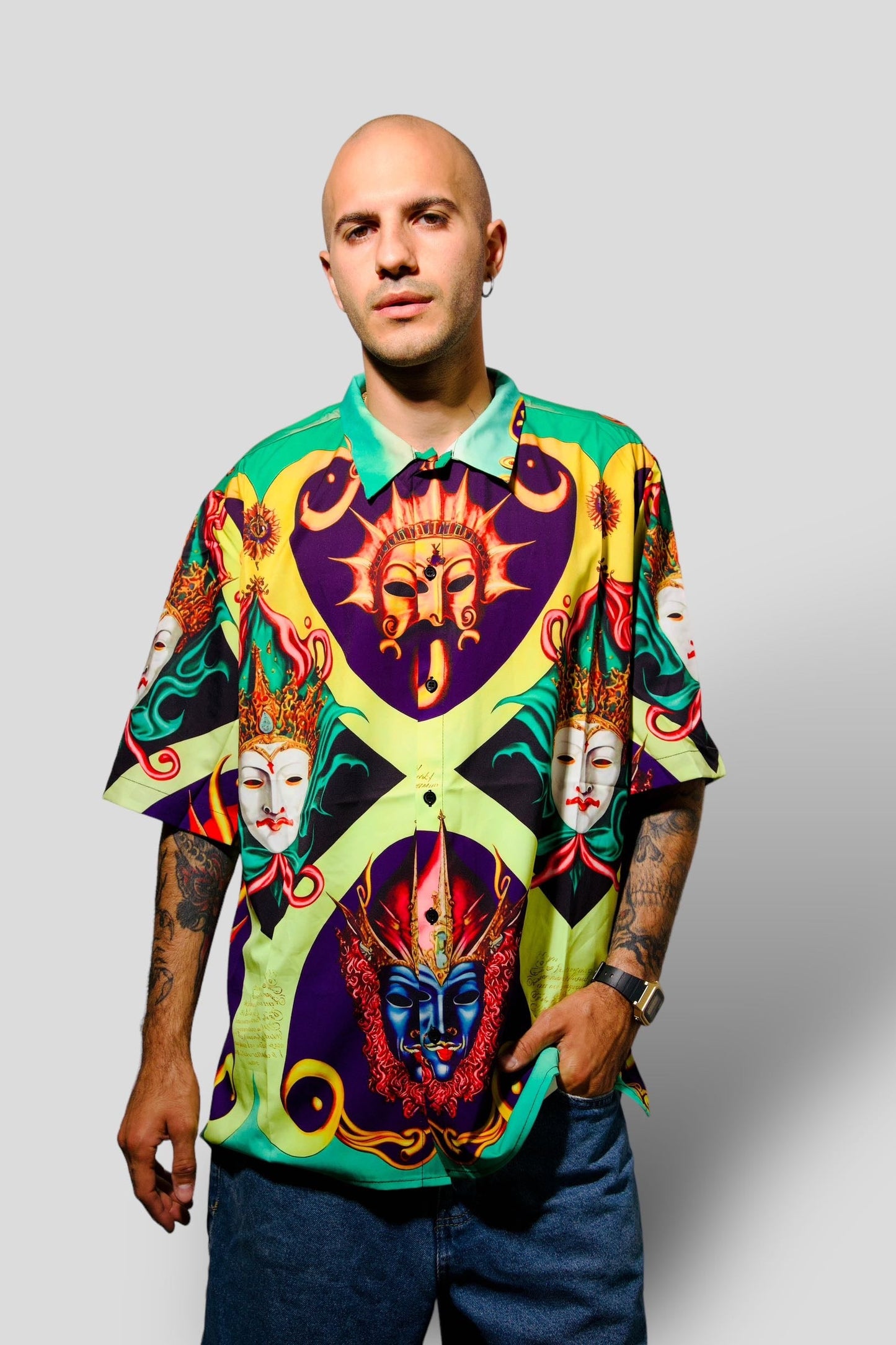 Camicia Double-sided Beatbox Vintage