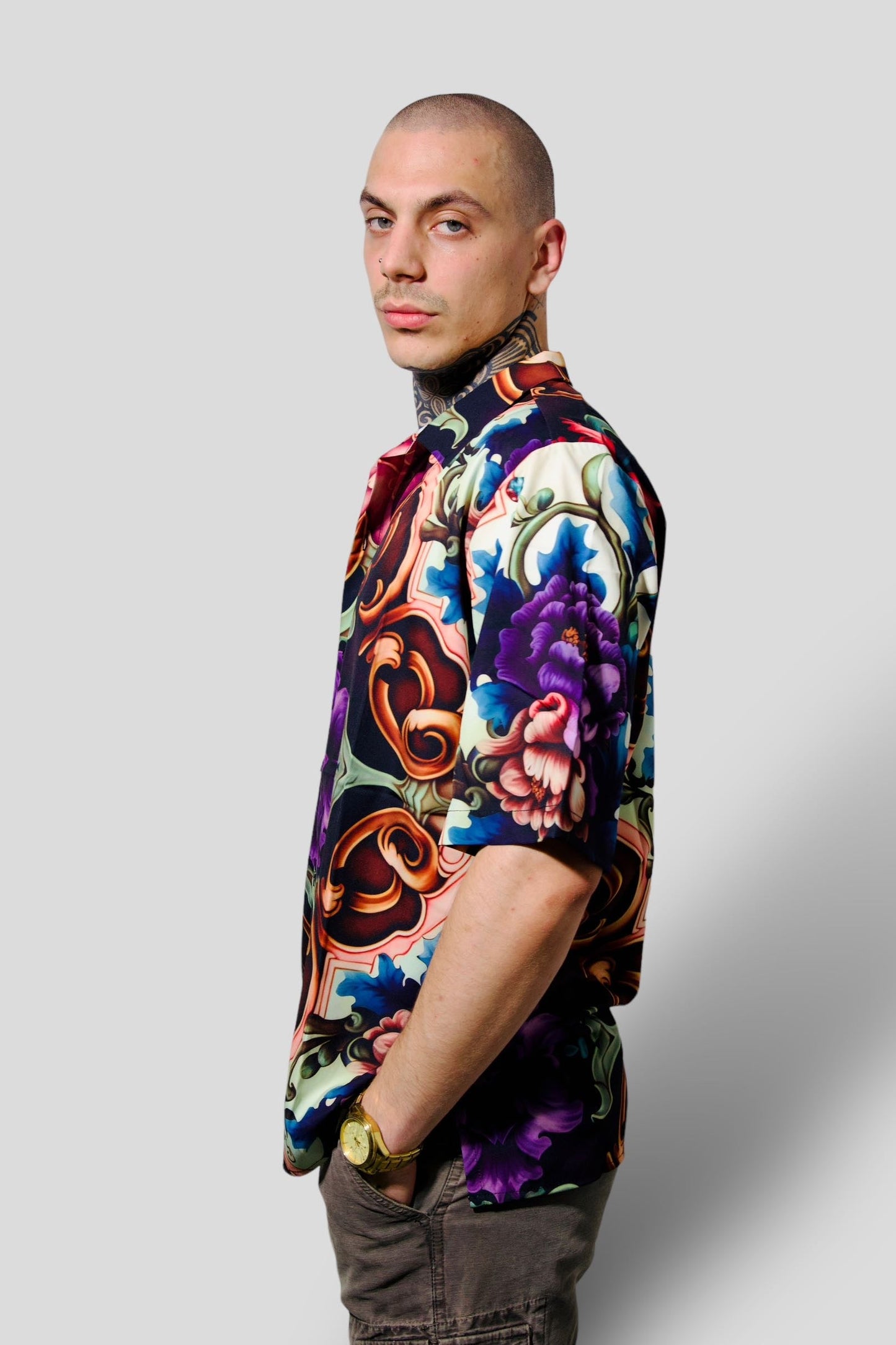 Camicia Baroque Blossom Beatbox Vintage