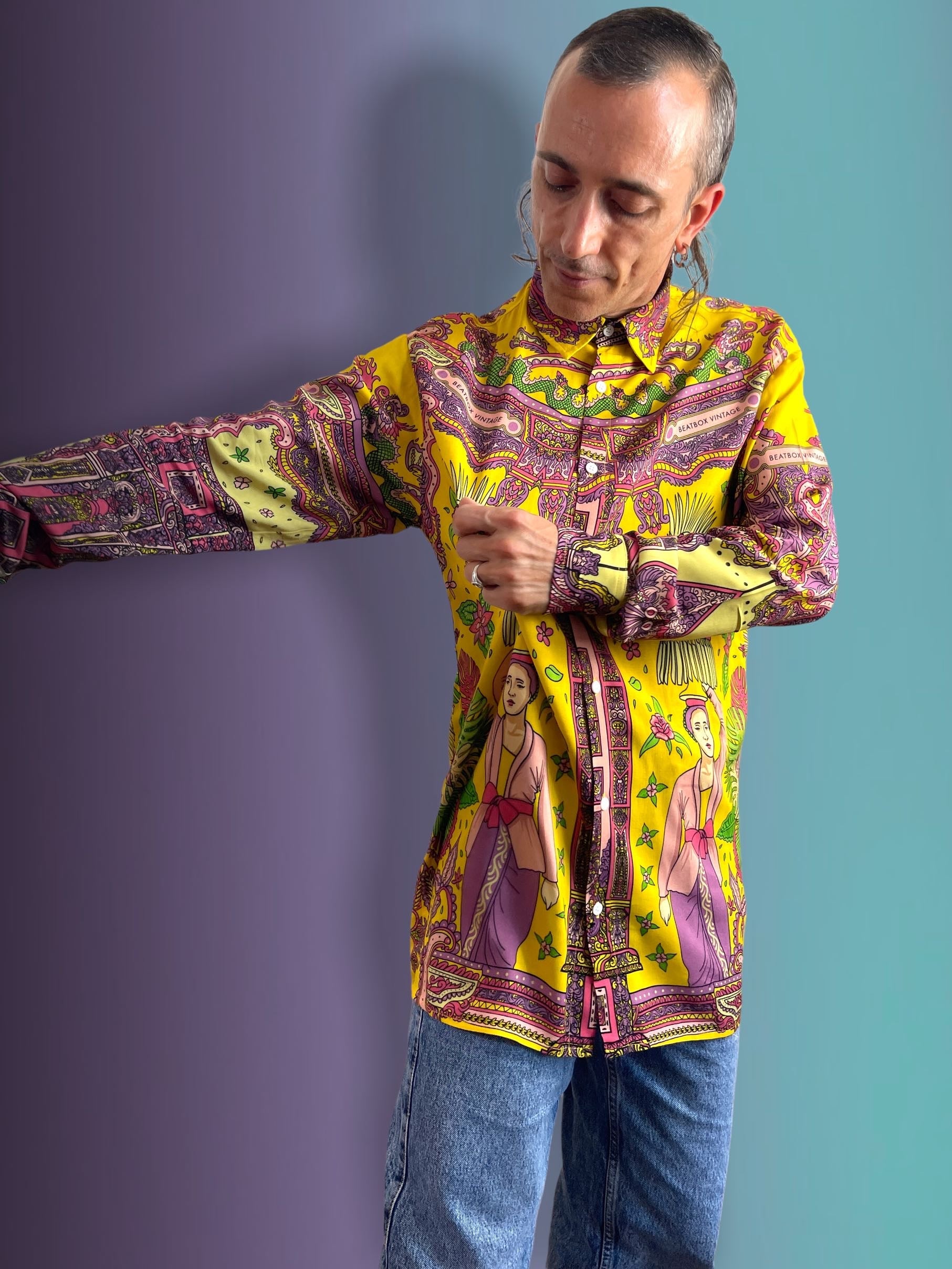 Camicia Indonesia Beatbox Vintage - Beatbox vintage