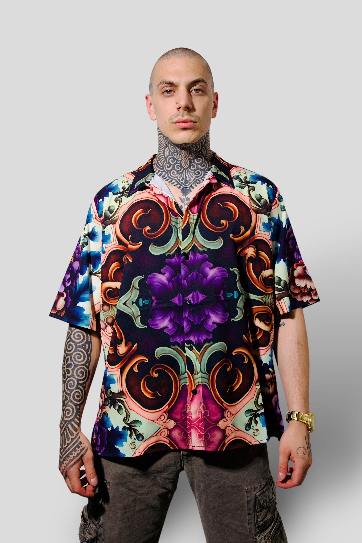 Camicia Baroque Blossom Beatbox Vintage