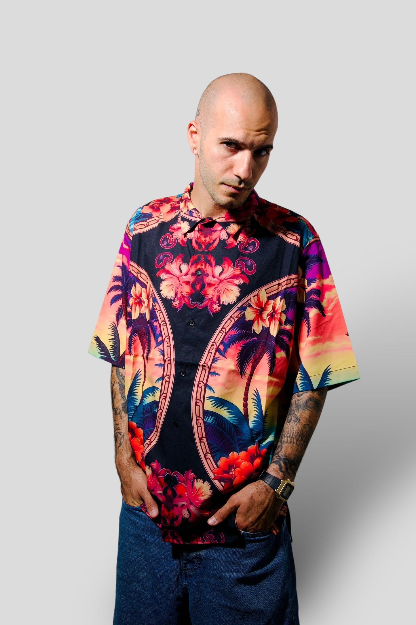 Camicia Hawaiana Beatbox Vintage
