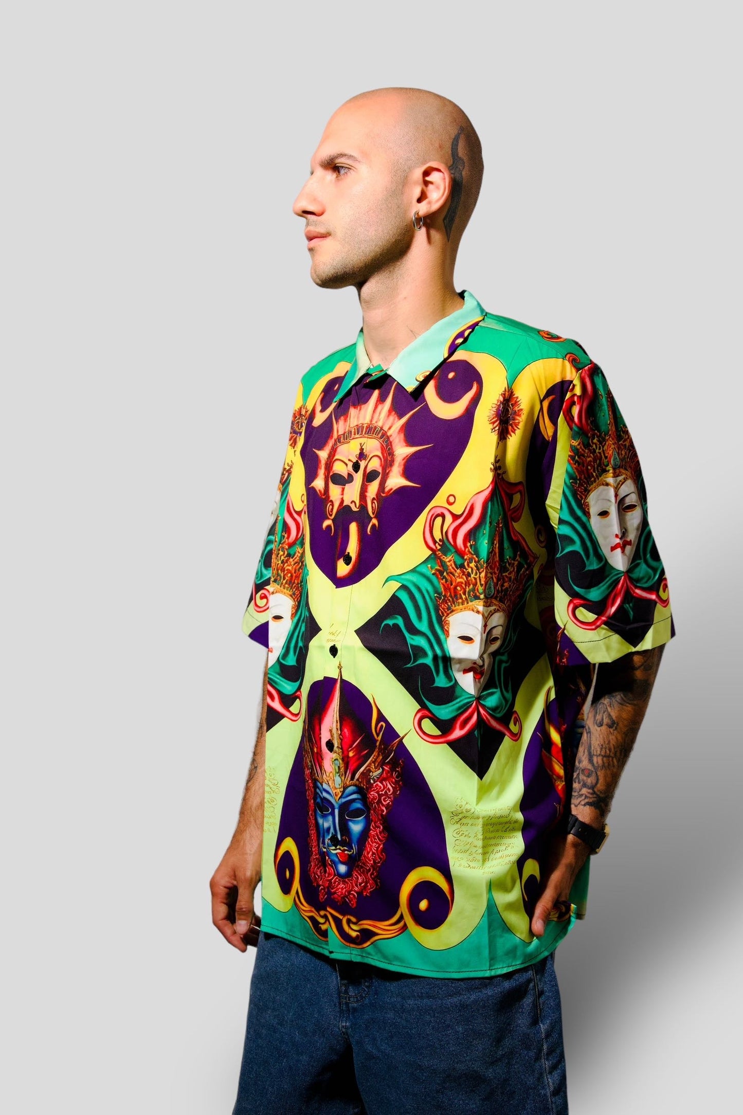 Camicia Double-sided Beatbox Vintage
