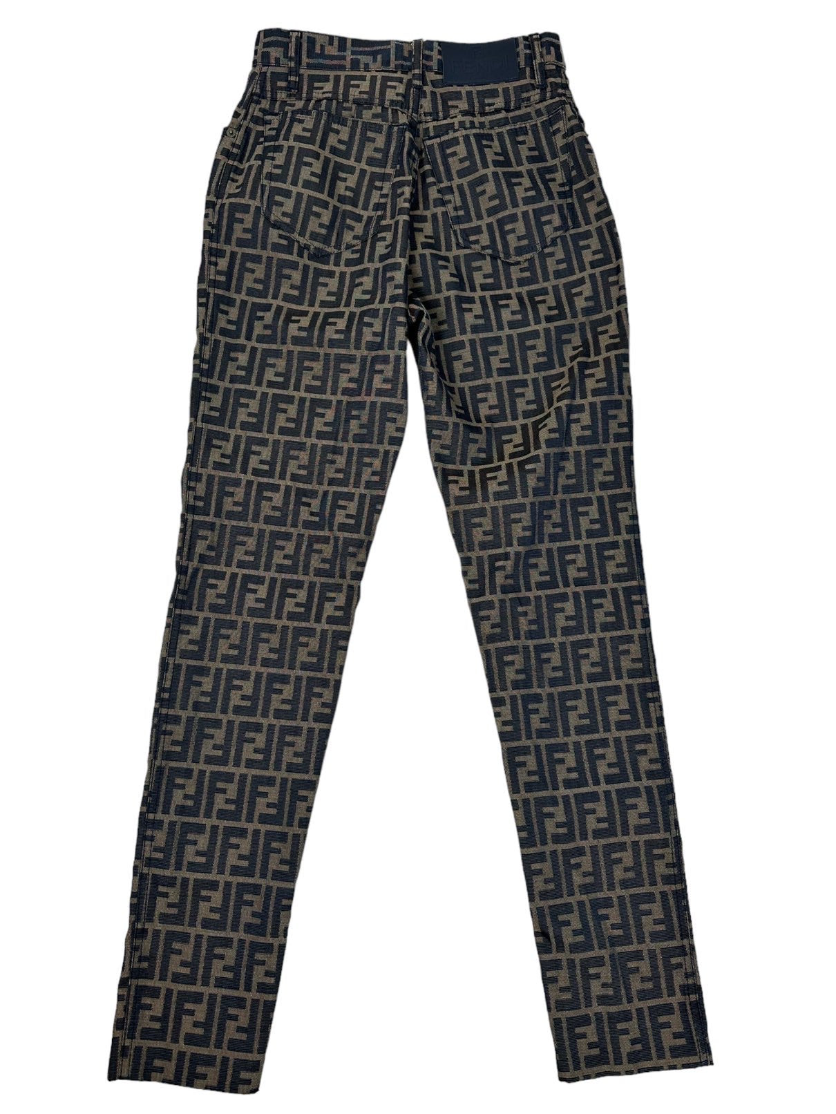 Fendi zucca pantaloni vintage monogram. (S)