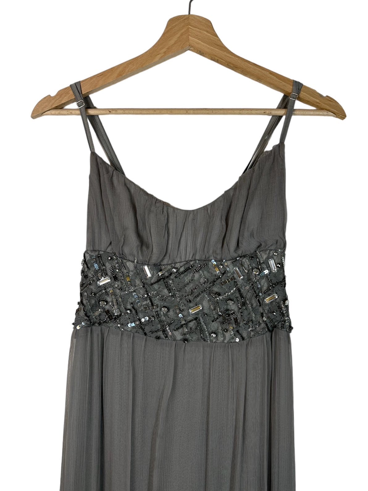 Celine b. abito vintage lungo. (M)