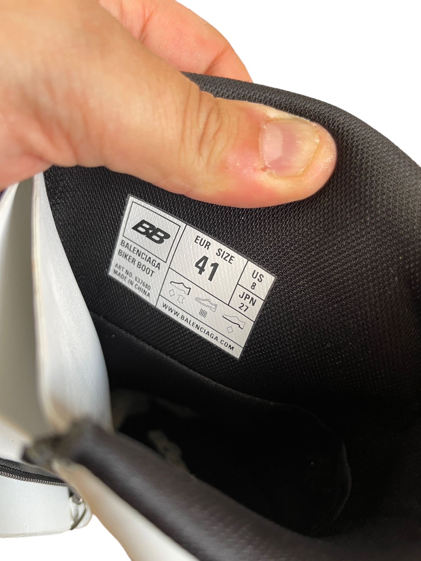 Balenciaga stivali Tyrex biker