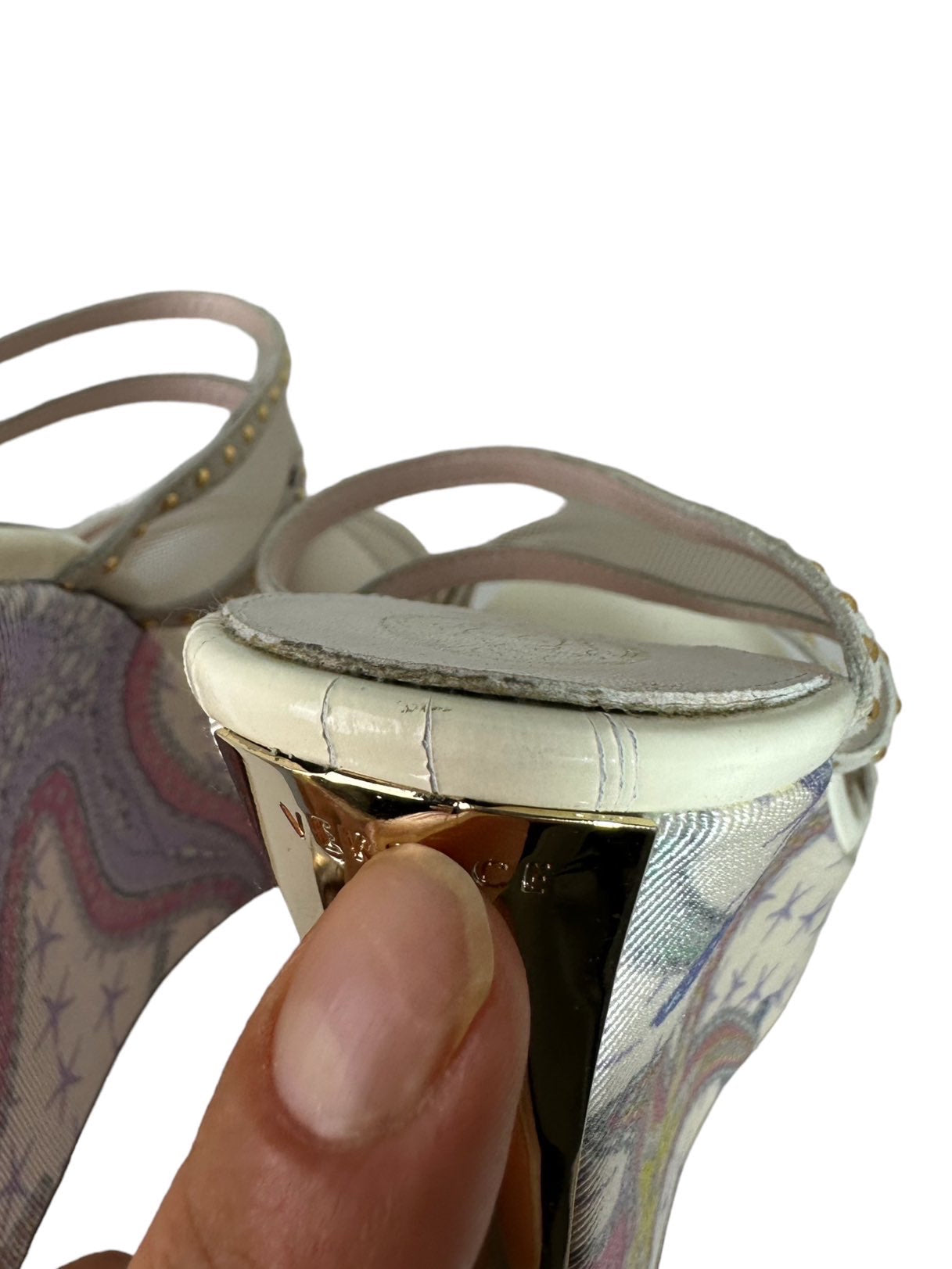 Versace sabot con zeppa. (36)