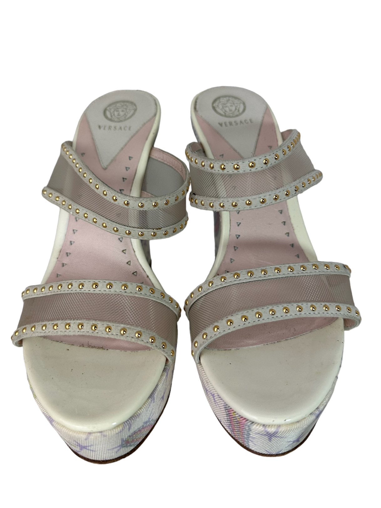 Versace sabot con zeppa. (36)