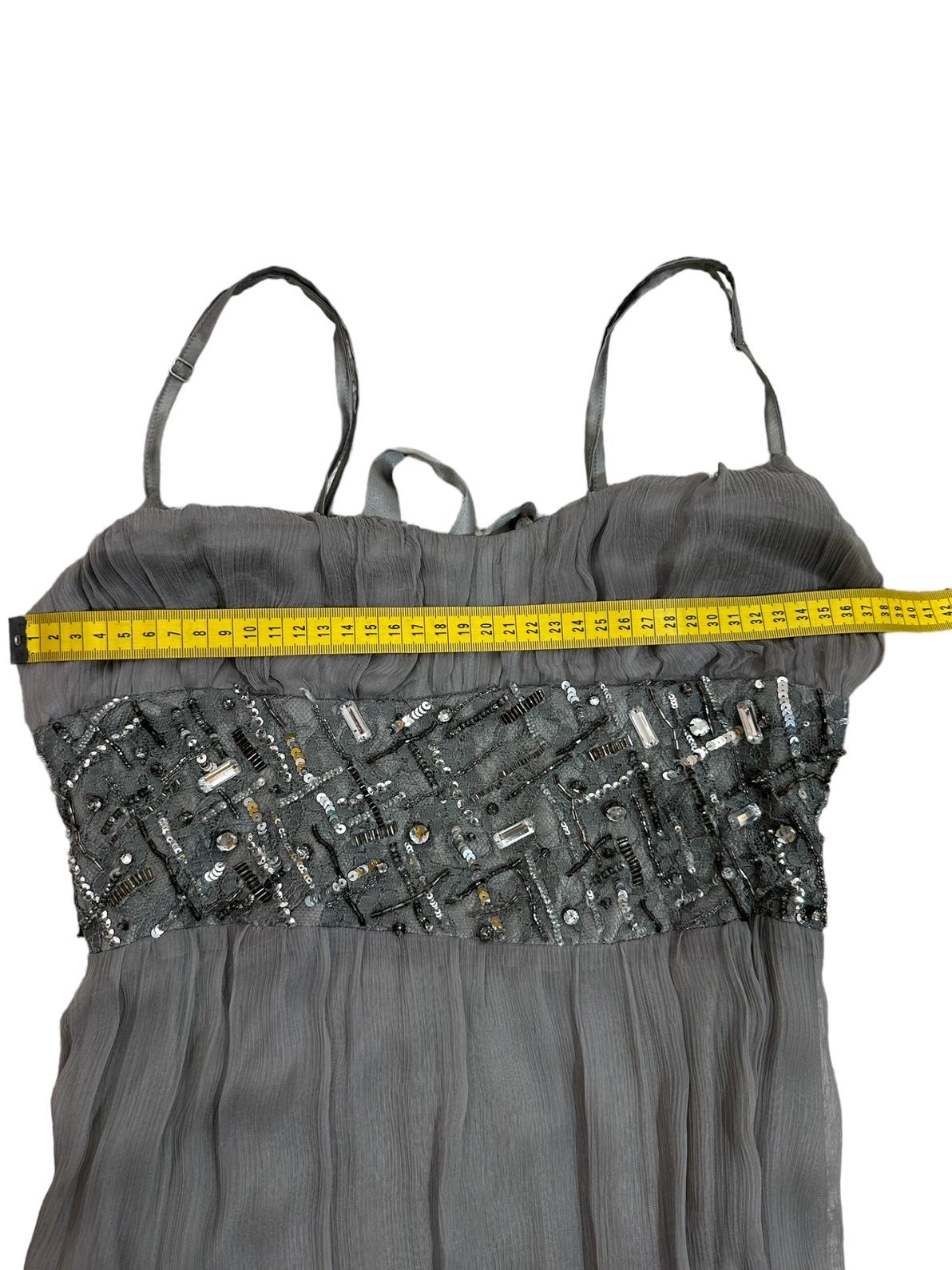 Celine b. abito vintage lungo. (M)