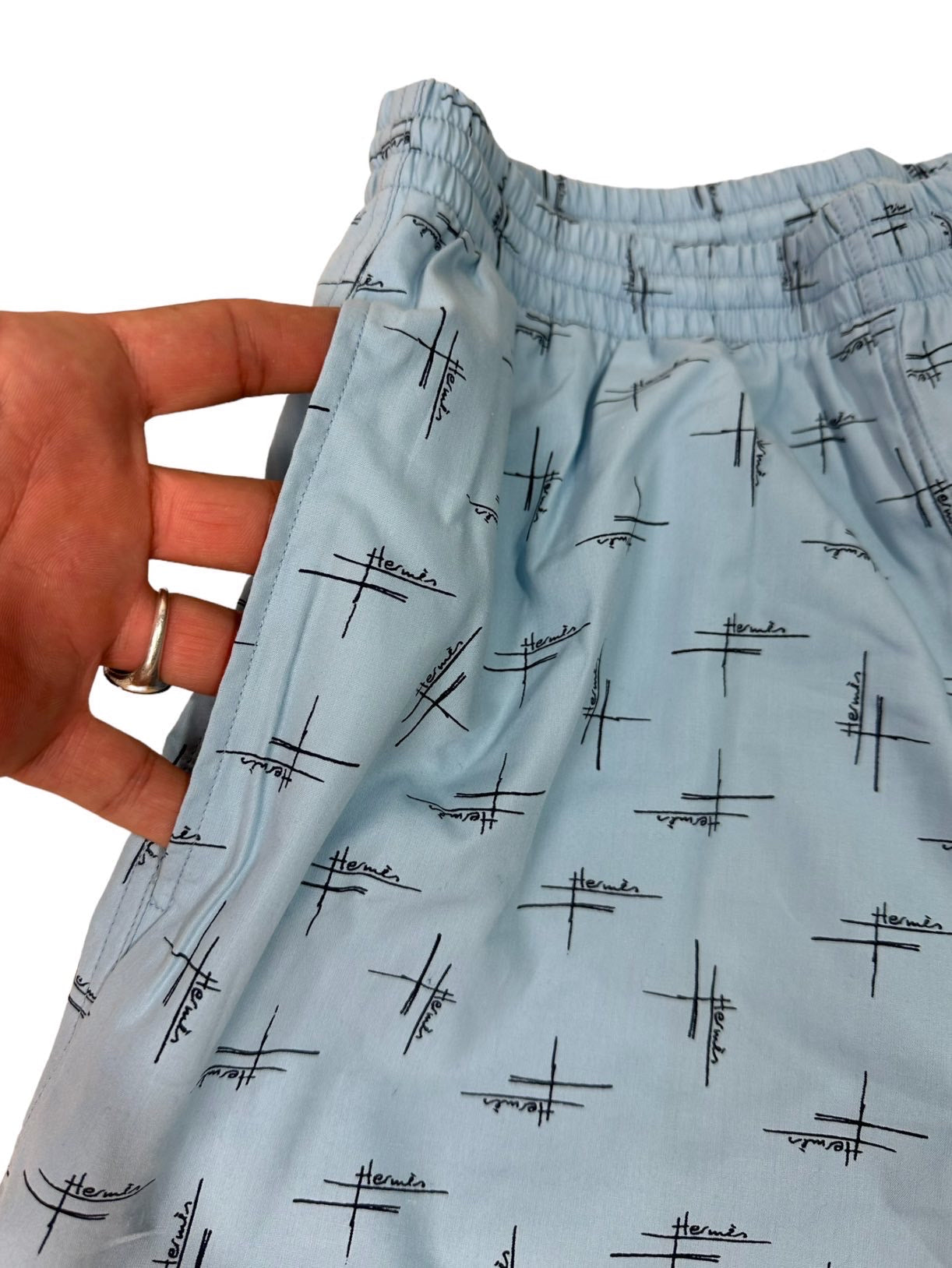 Hermès costume da bagni maschile. (M)