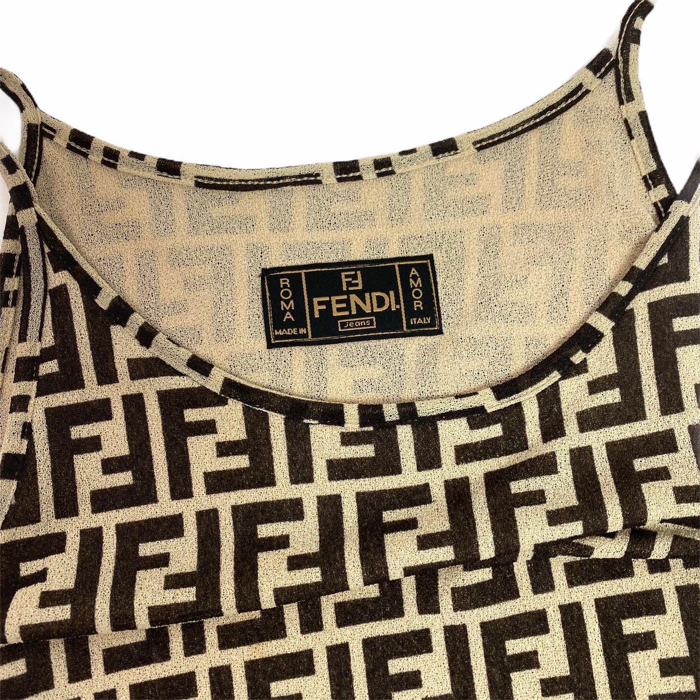ABITO VINTAGE FENDI MONOGRAM freeshipping - BEATBOX COLLECTION