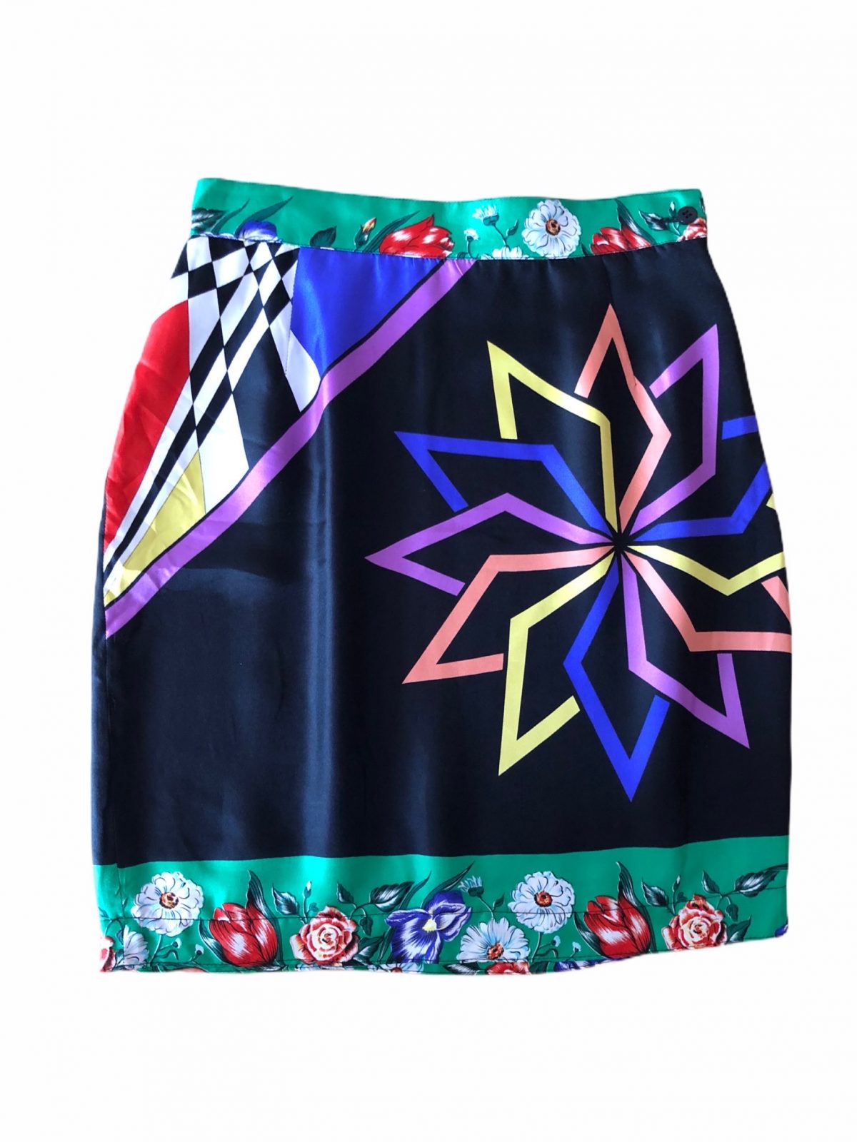 VERSUS GIANNI VERSACE GONNA IN SETA freeshipping - BEATBOX COLLECTION
