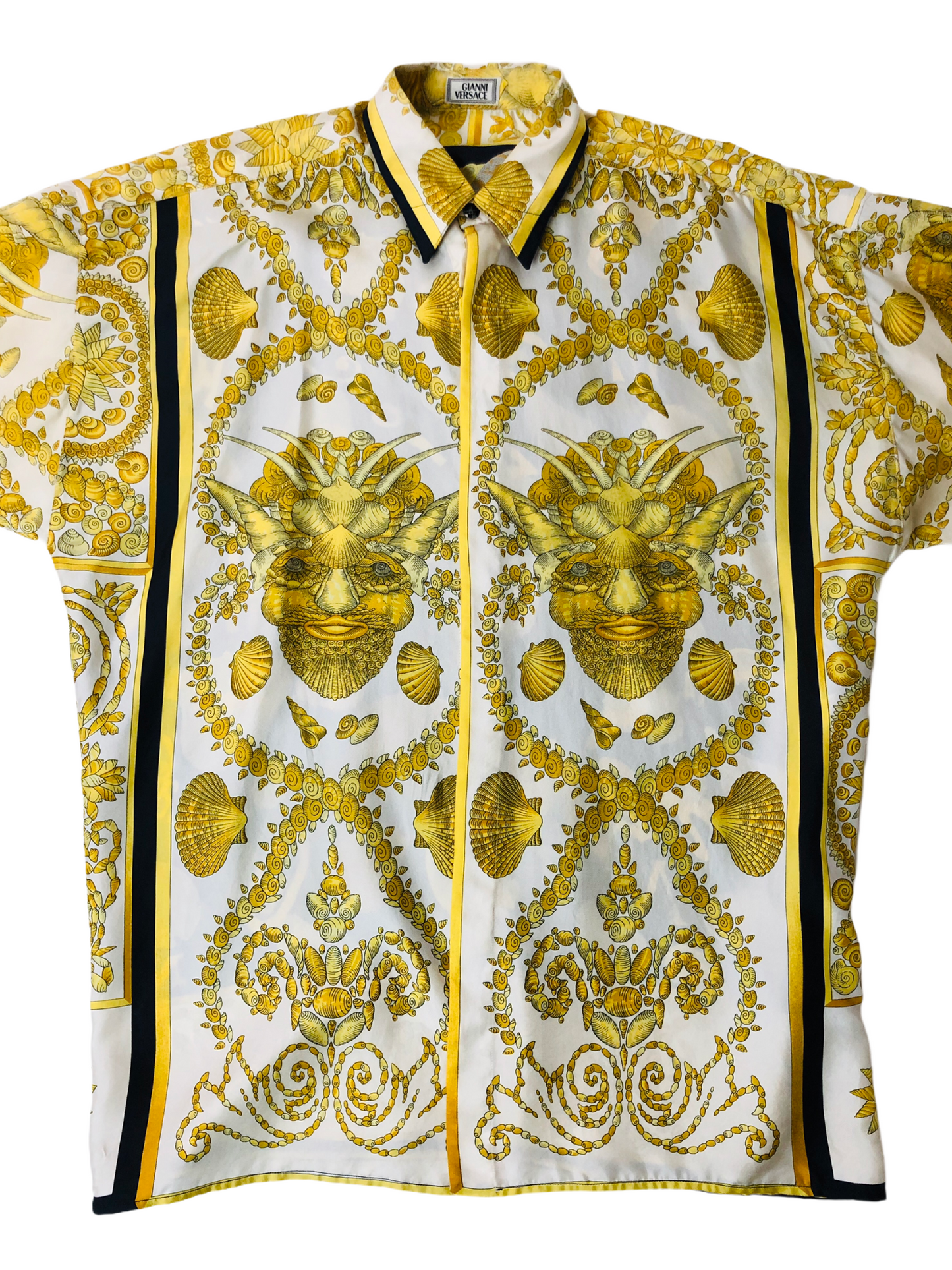 GIANNI VERSACE CAMICIA IN SETA 90S VINTAGE freeshipping - BEATBOX COLLECTION