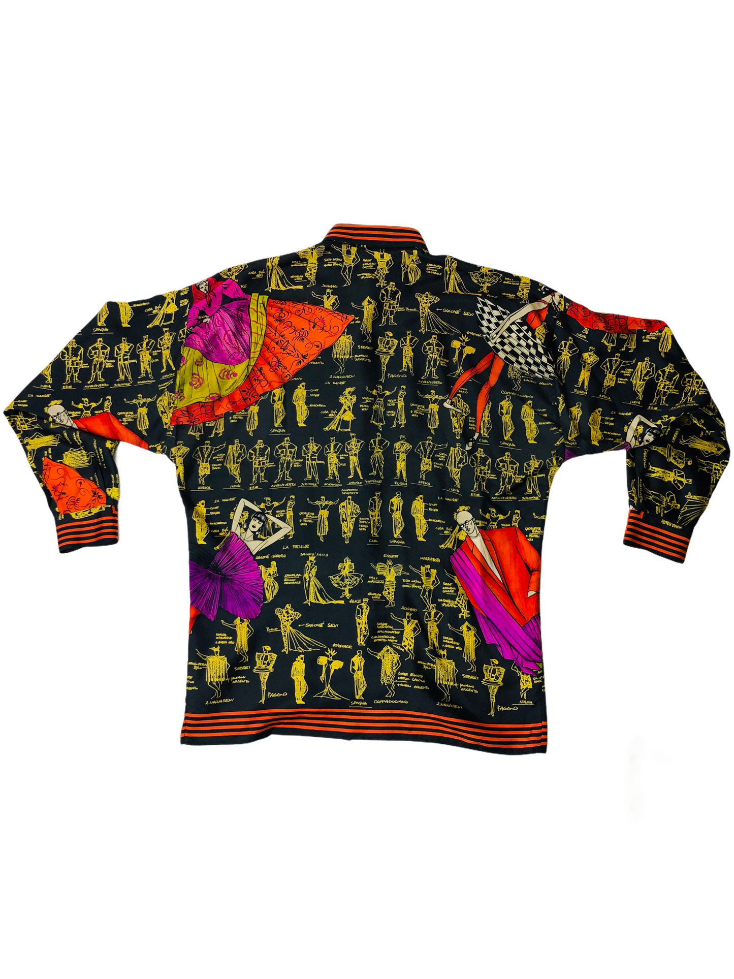 GIANNI VERSACE CAMICIA IN SETA ANNI 80S freeshipping - BEATBOX COLLECTION