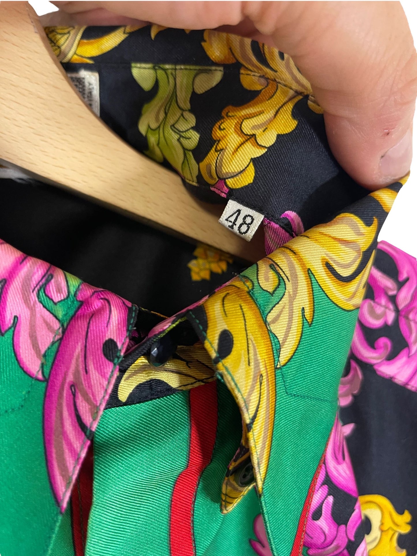 Gianni Versace camicia in seta