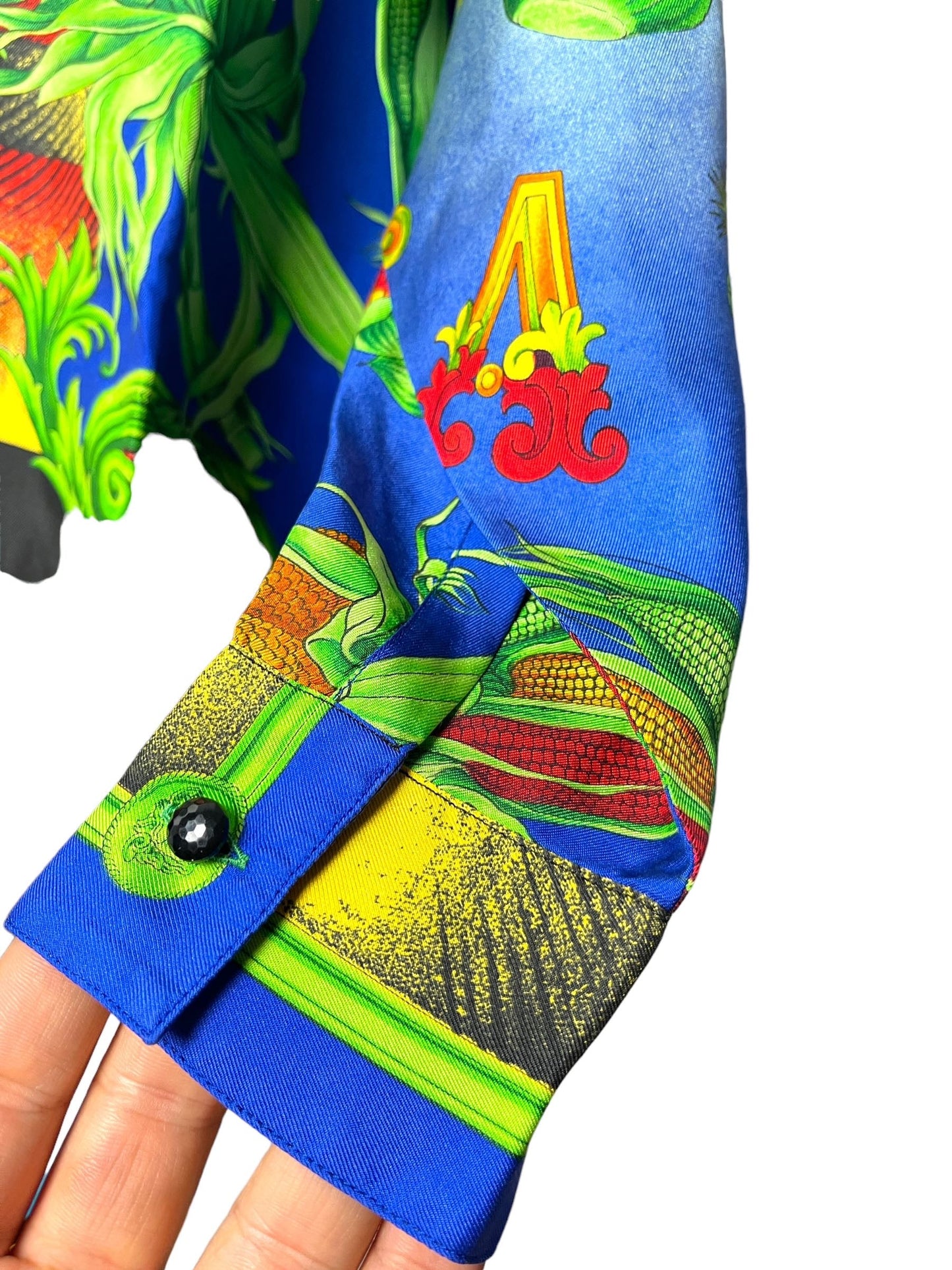 Gianni Versace camicia in seta