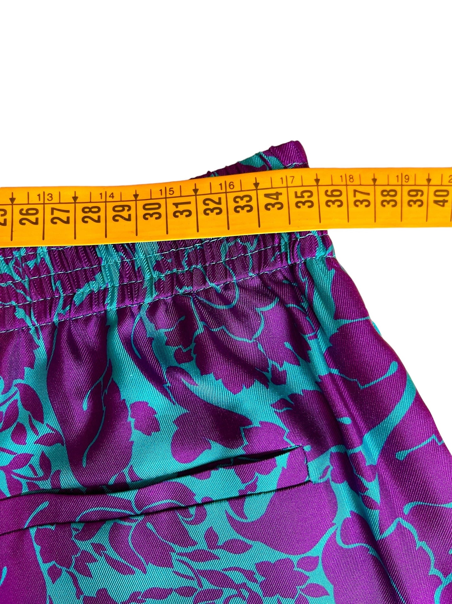 Versace short in seta