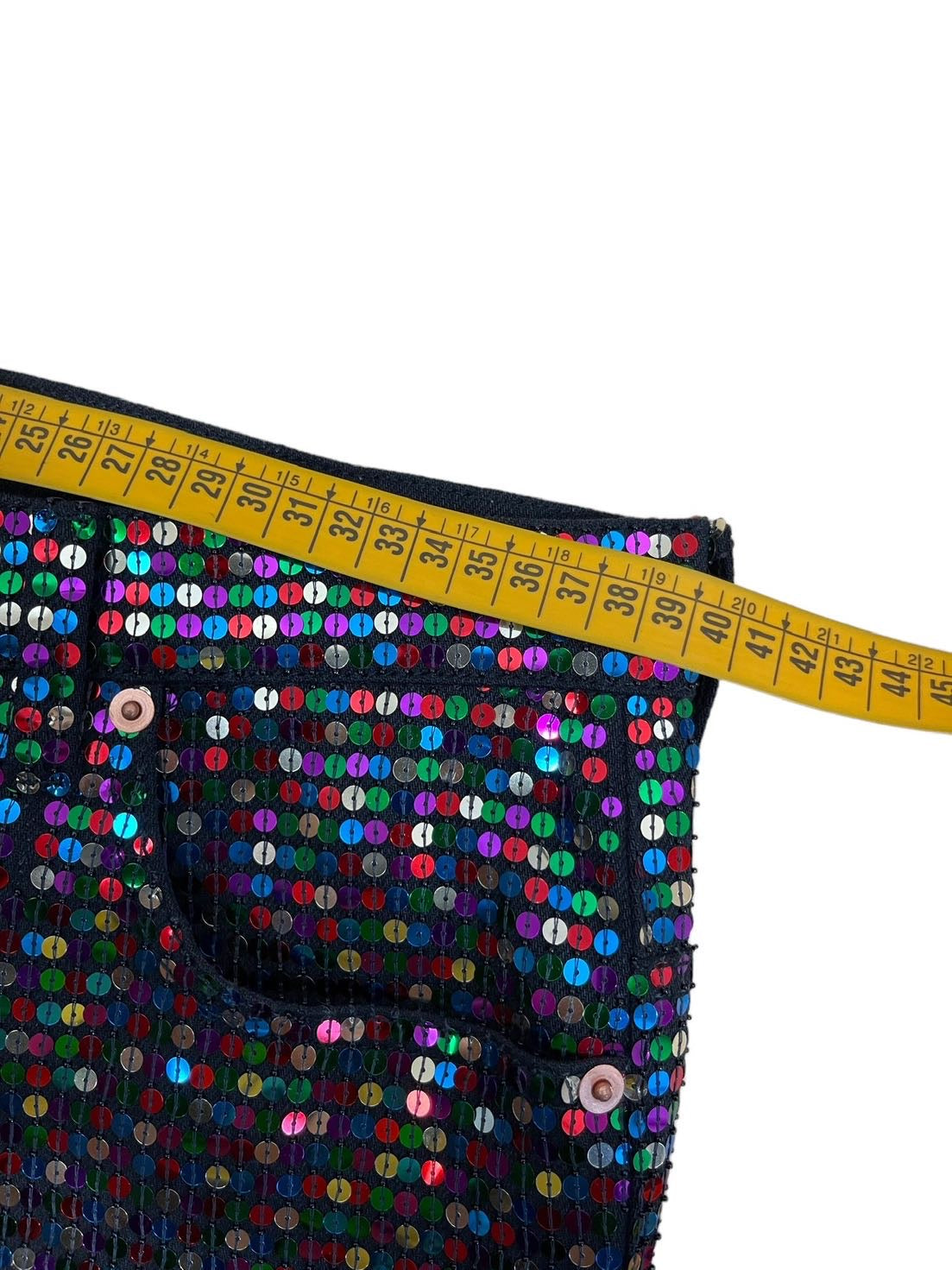 Gucci pantaloni in paillettes