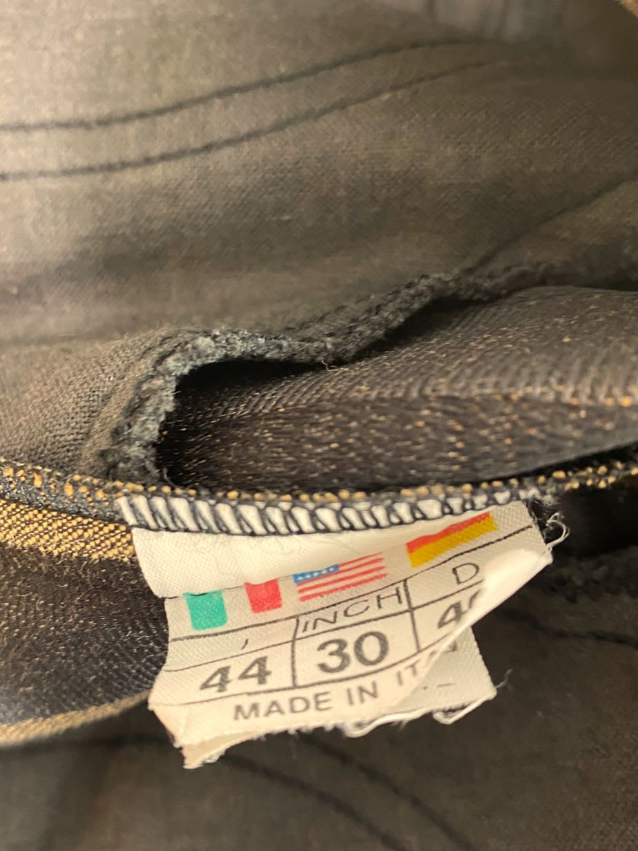 Fendi pantaloni vintage a righe. (M)