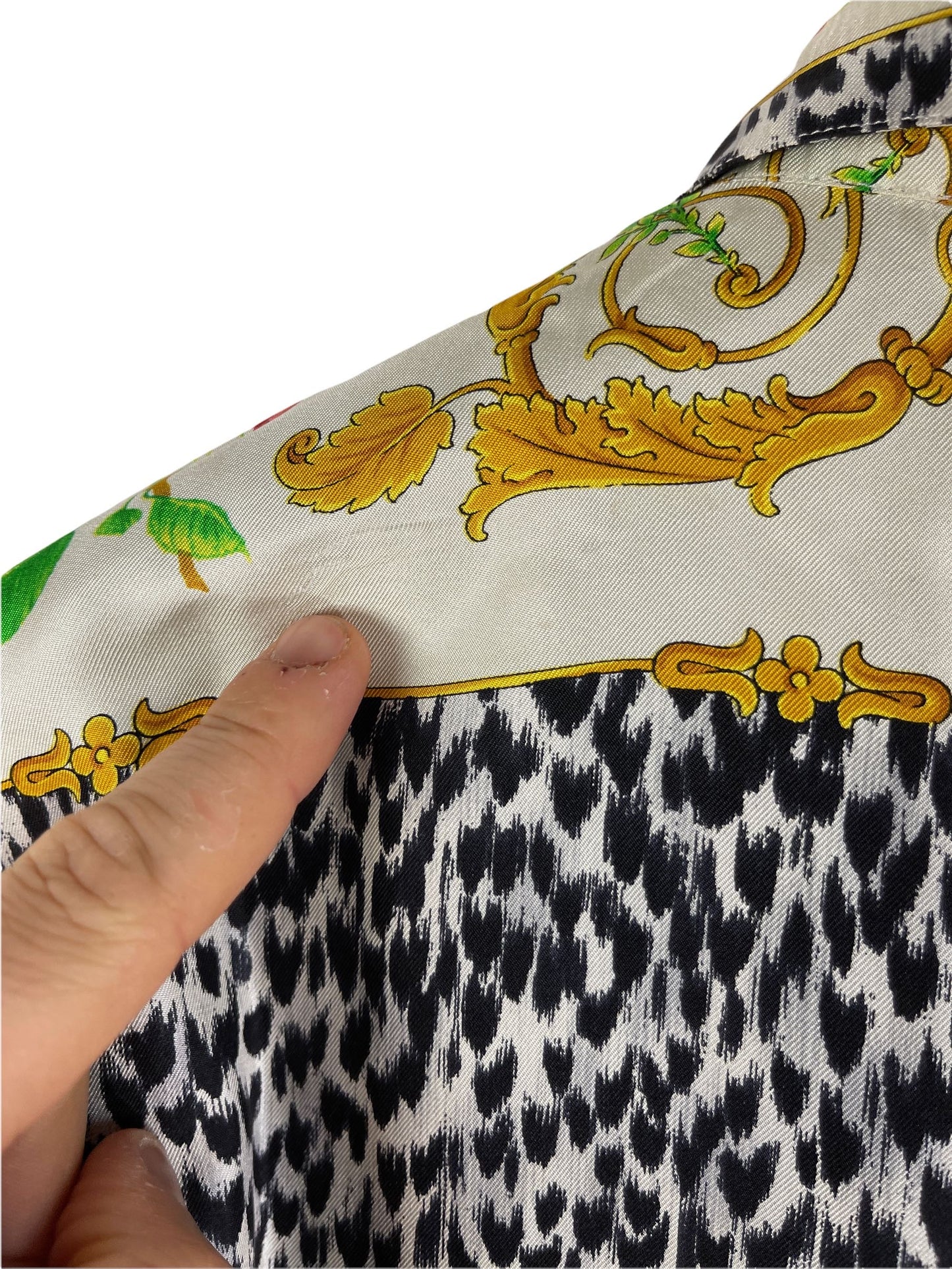 Gianni Versace camicia in seta