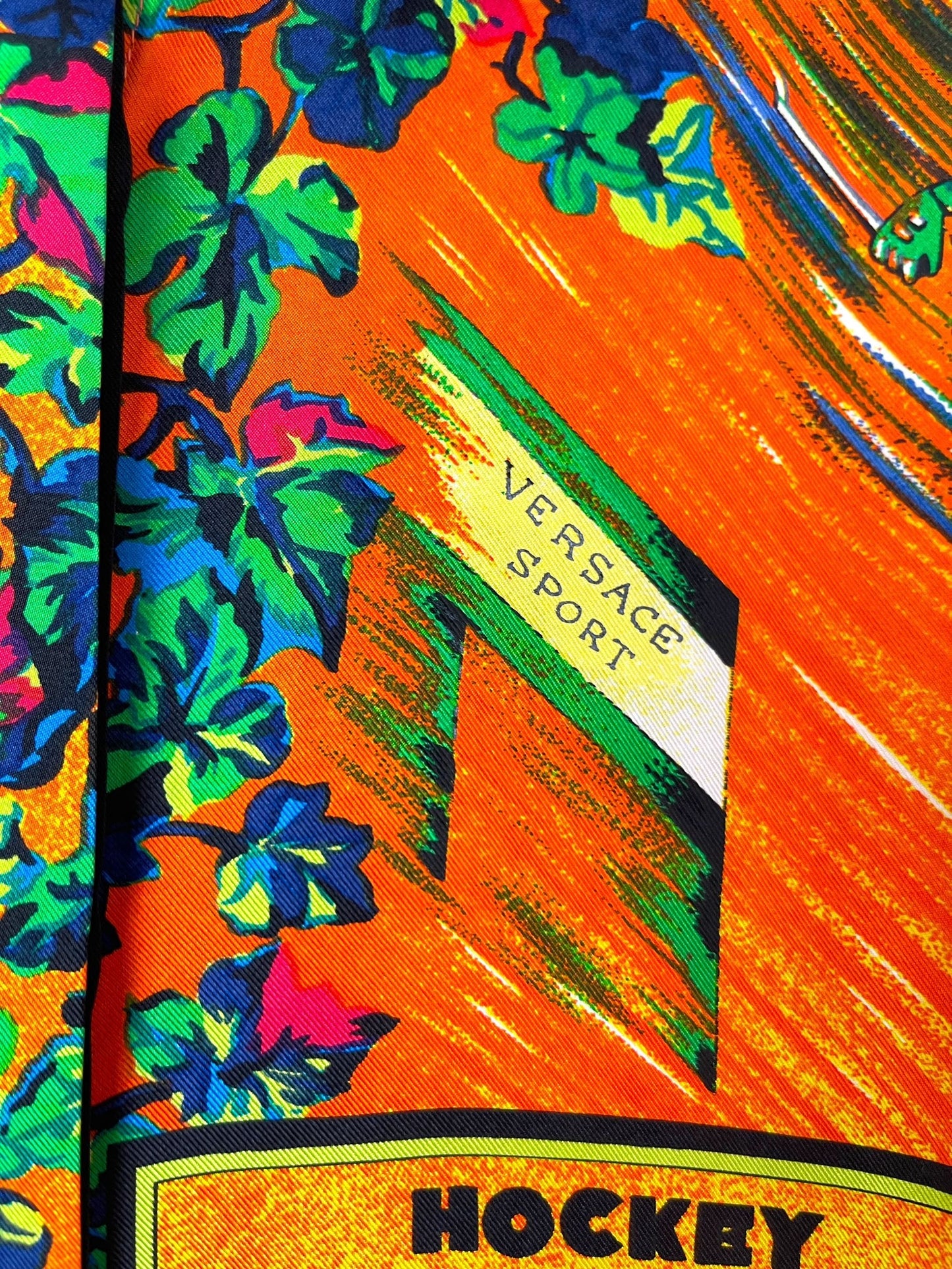 Versace sport camicia in seta anni 90s