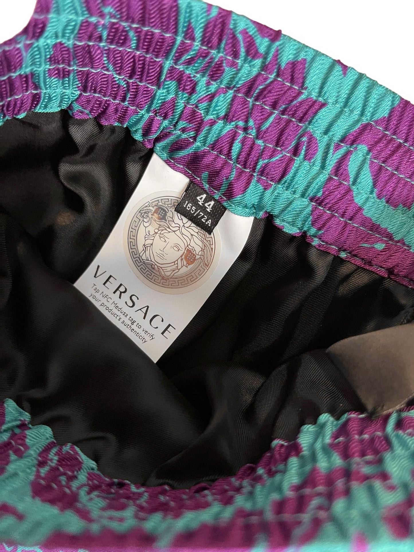 Versace short in seta