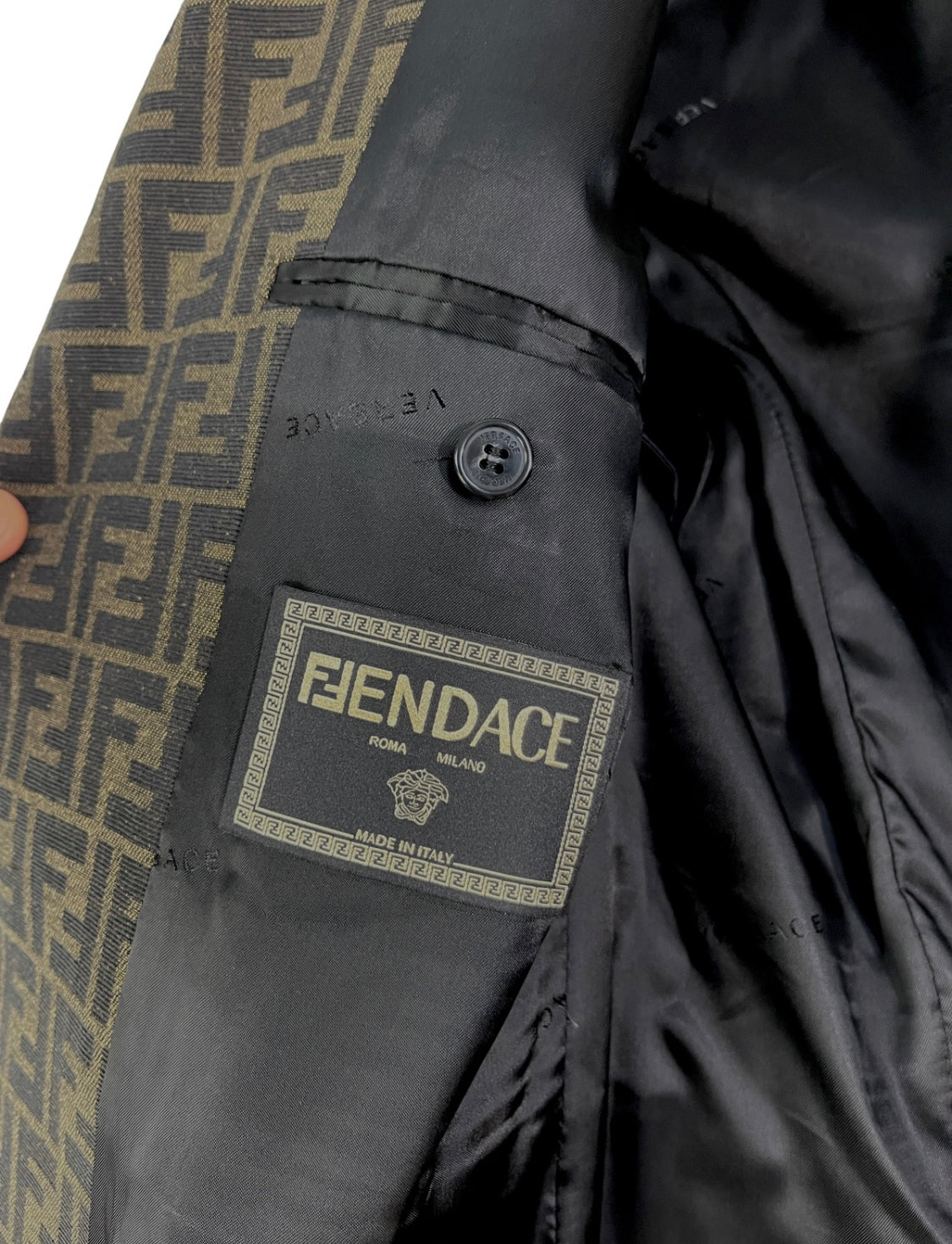 Blazer Fendace jacquard
