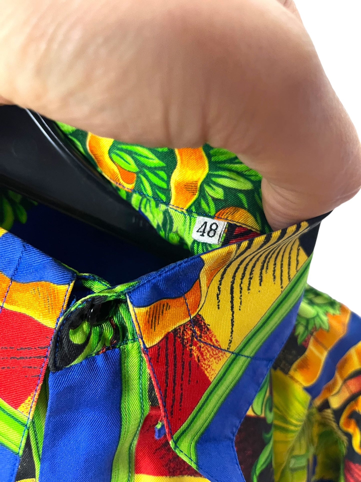 Gianni Versace camicia in seta