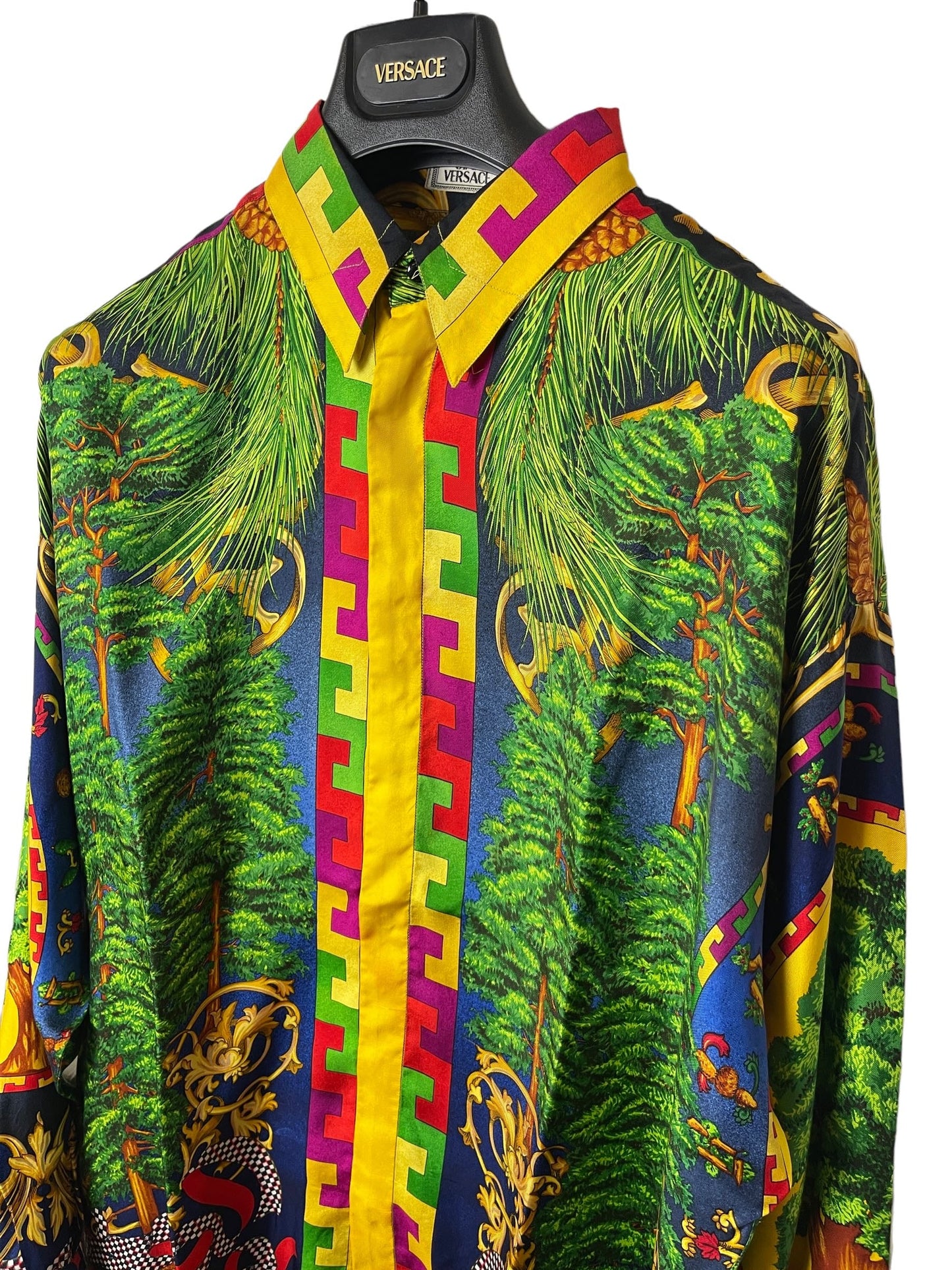Gianni Versace camicia in seta