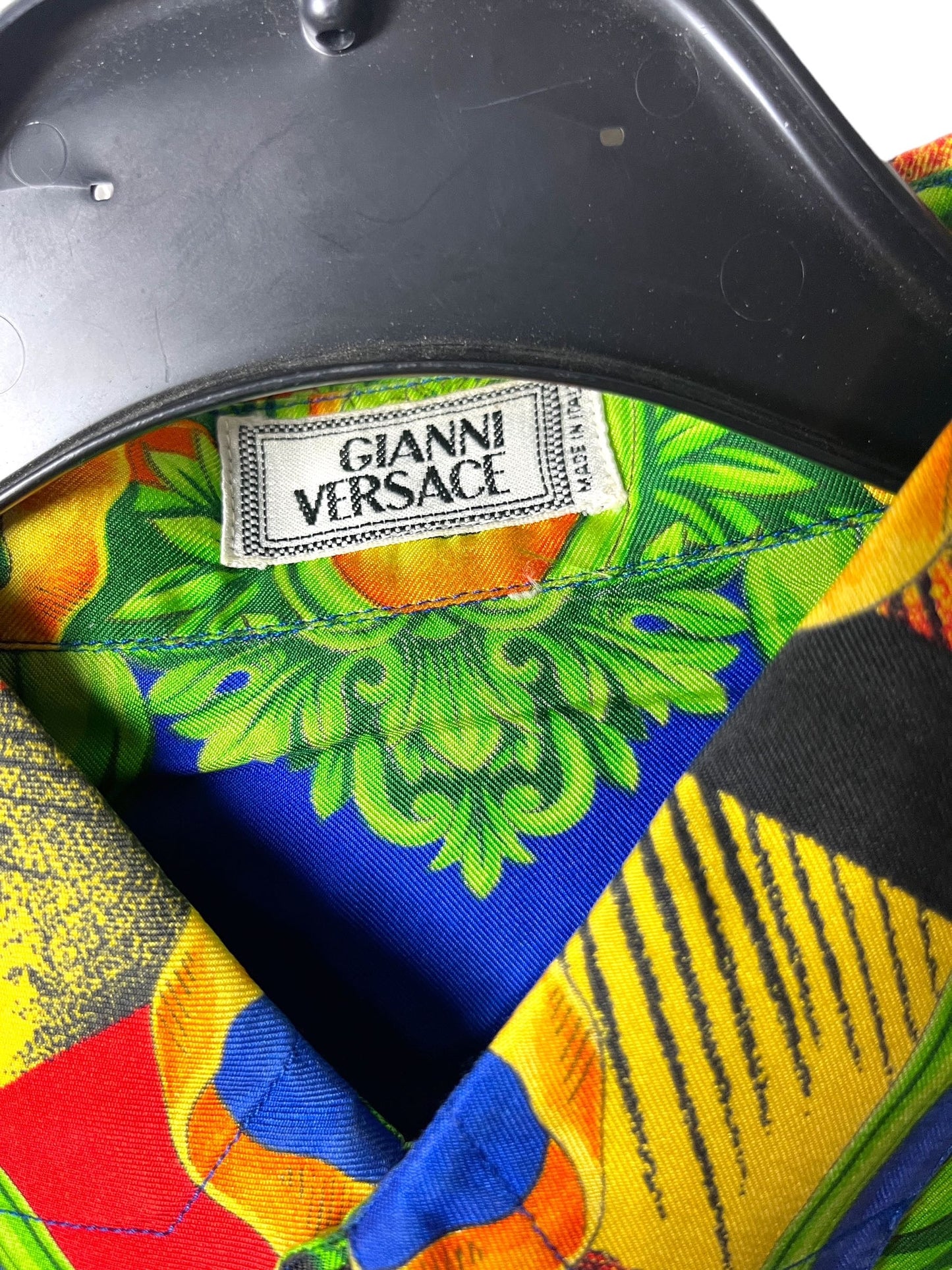 Gianni Versace camicia in seta