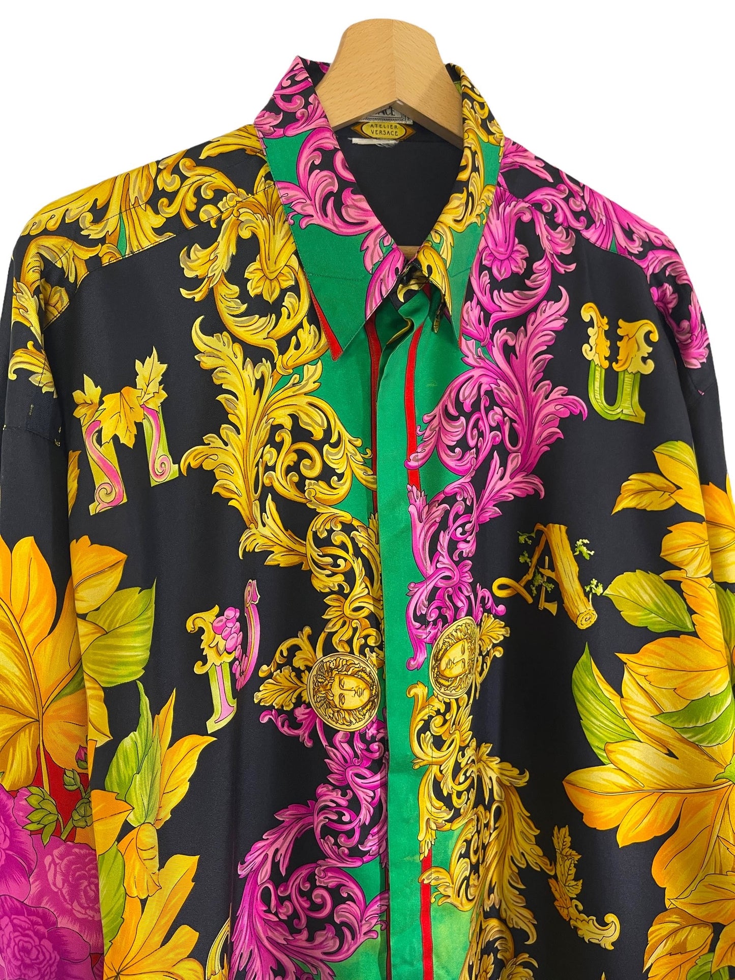 Gianni Versace camicia in seta