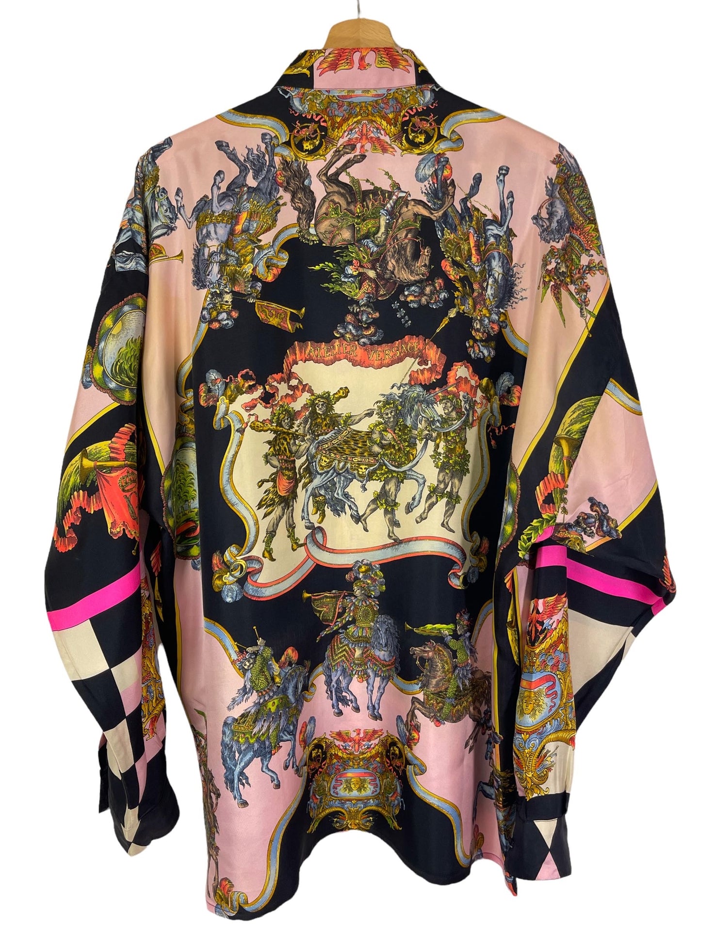 Gianni Versace camicia in seta