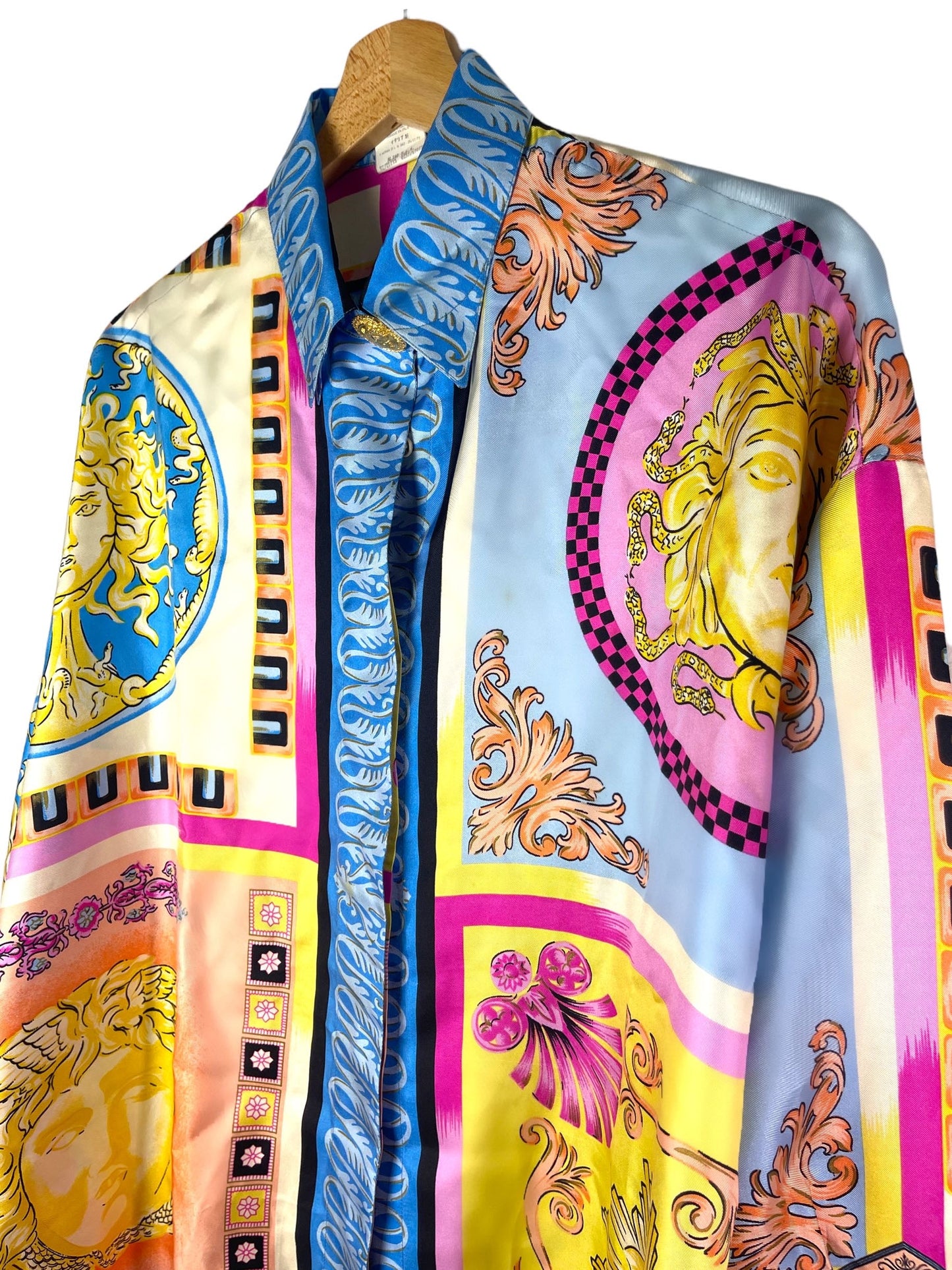 Gianni Versace camicia vintage in seta