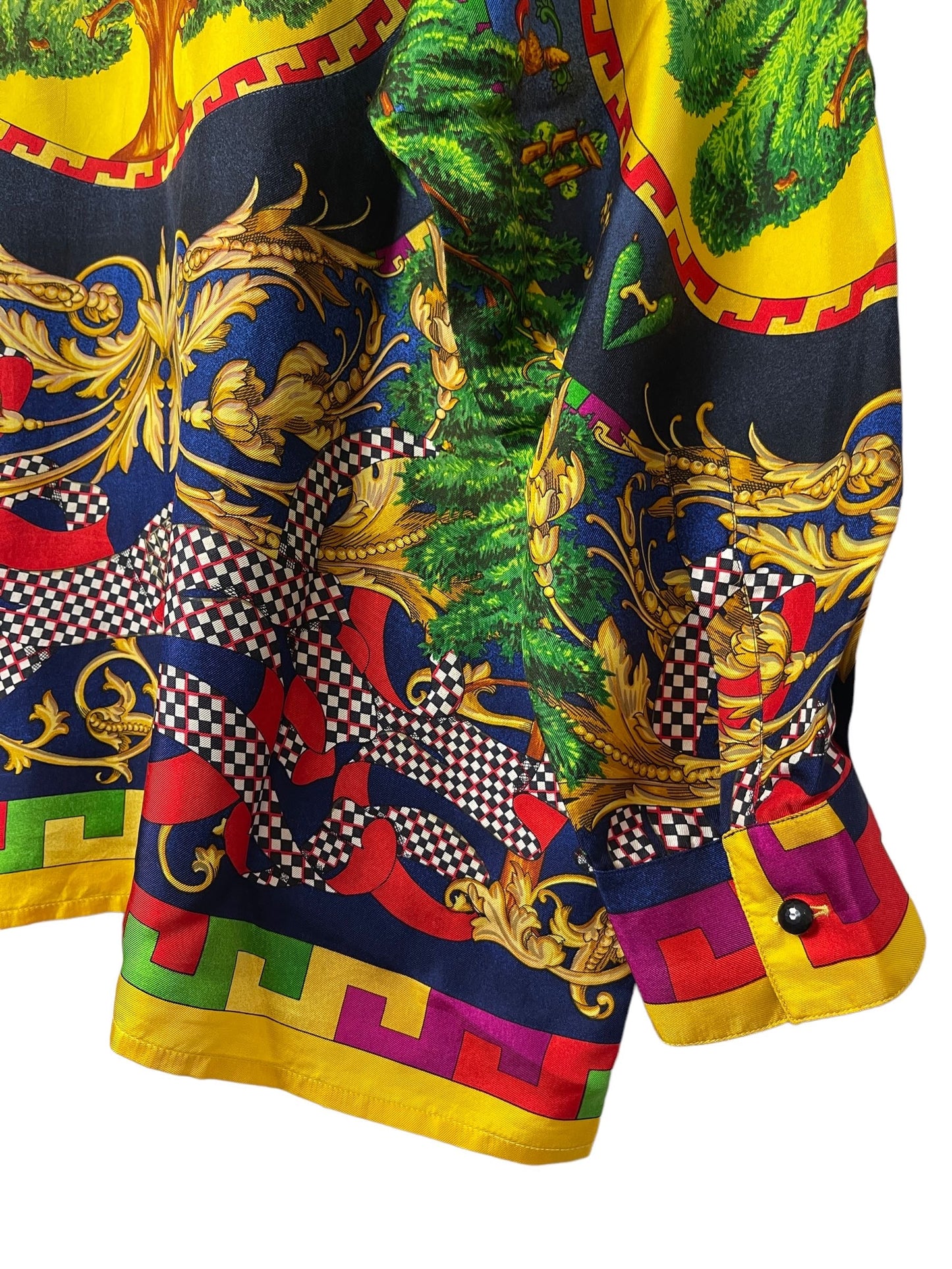 Gianni Versace camicia in seta